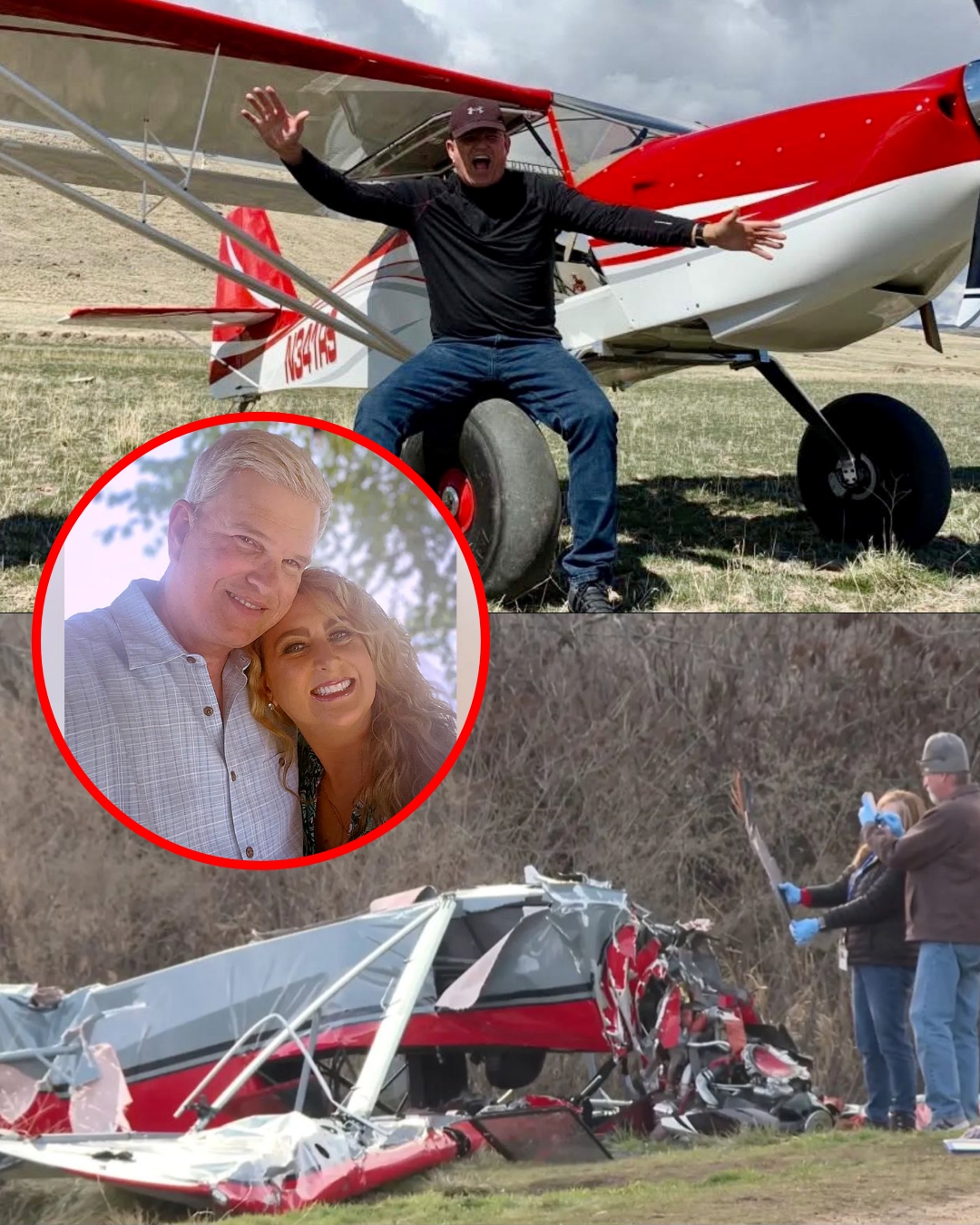 In the wake of the fatal plane crash involving CBS2 weather chief Roland Steadham, his wife’s brief three-word statement is touching hearts nationwide…