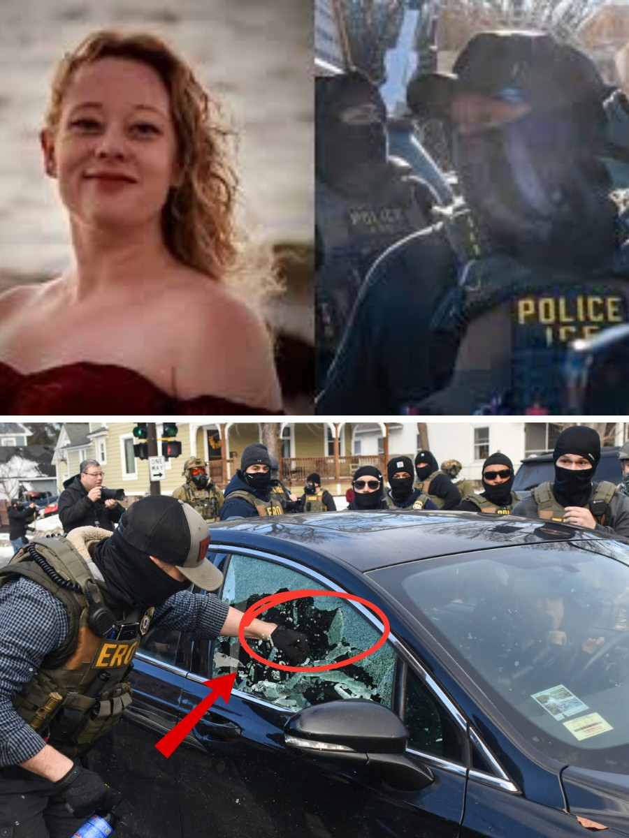 A witness has just revealed shocking details about Renee Good: Just before the tragedy occurred, she stopped her car and directed her gaze towards a mysterious figure