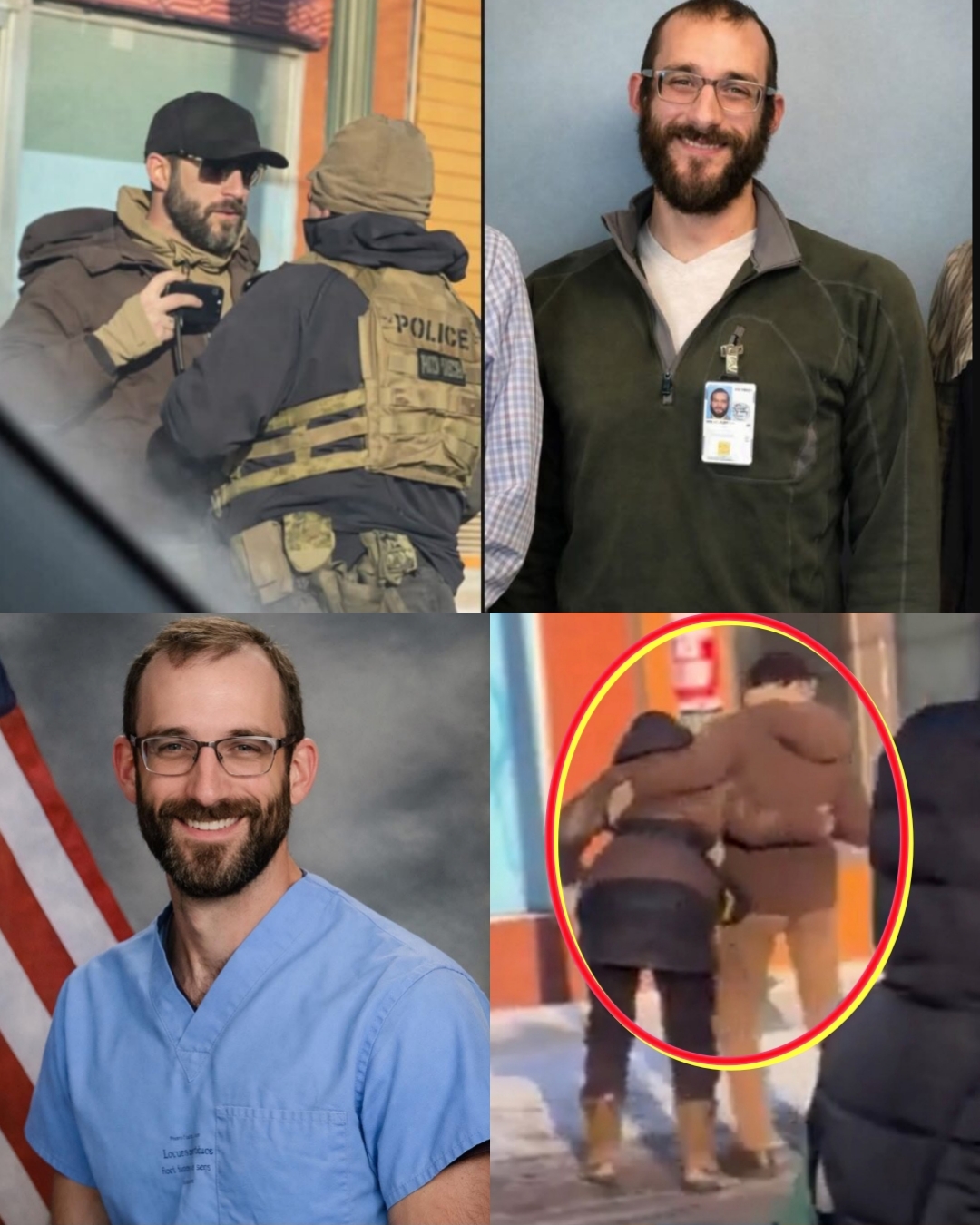 What Alex Pretti did in the last 3 seconds before being sh::ot de::ad in Minneapolis is breaking hearts nationwide — he chose to protect a stranger with his final breath…