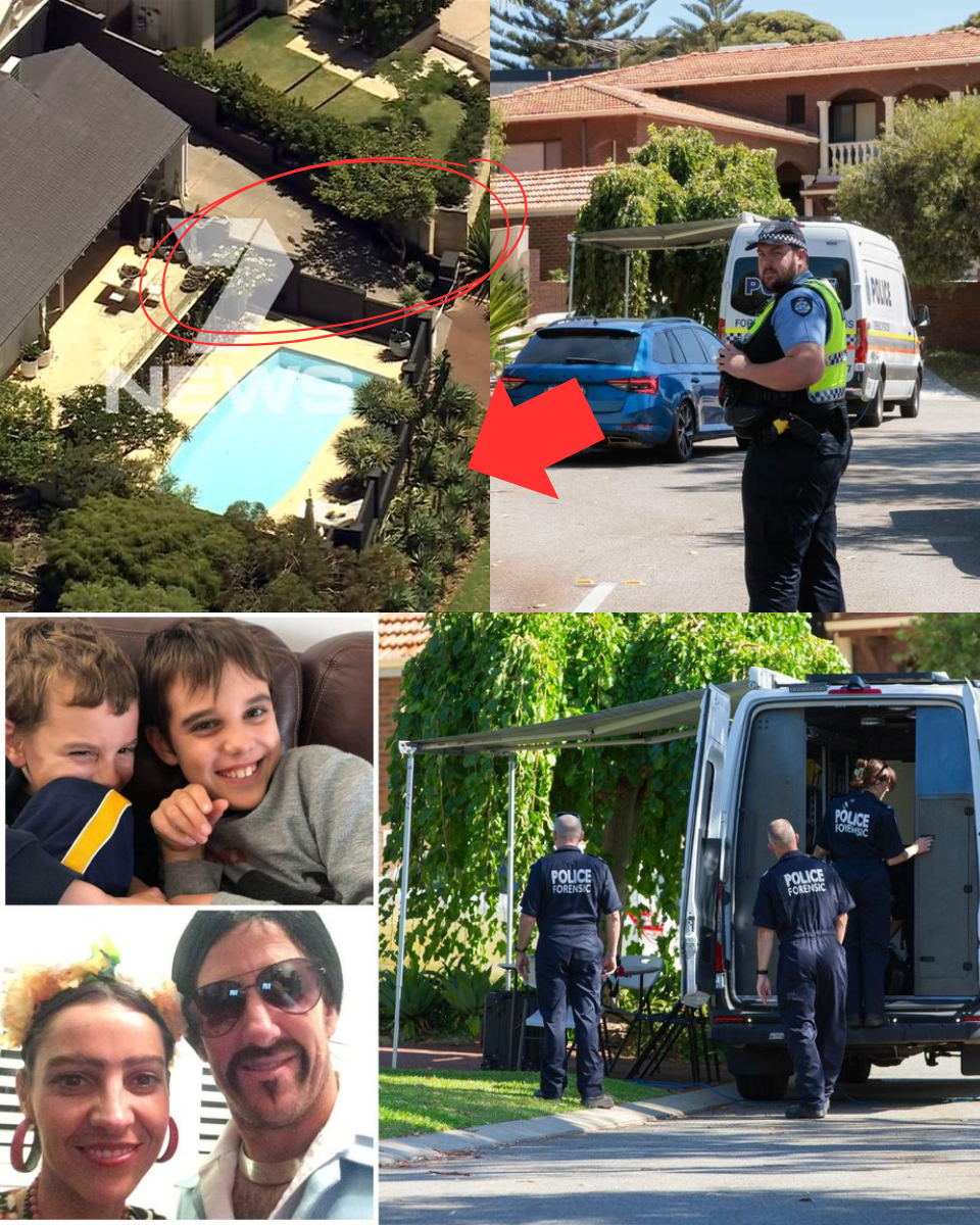 “I like to play with friends and explore the river” – These were the innocent words of Leon and Otis Clune, found in old school archives just hours after their bo;;dies were carried out of their Mosman Park mansion.