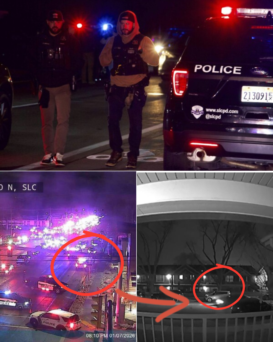 “SH-O-CK REVEAL: Suspects named in Salt Lake City church sho-oting — the third figure is a well-known public name.”