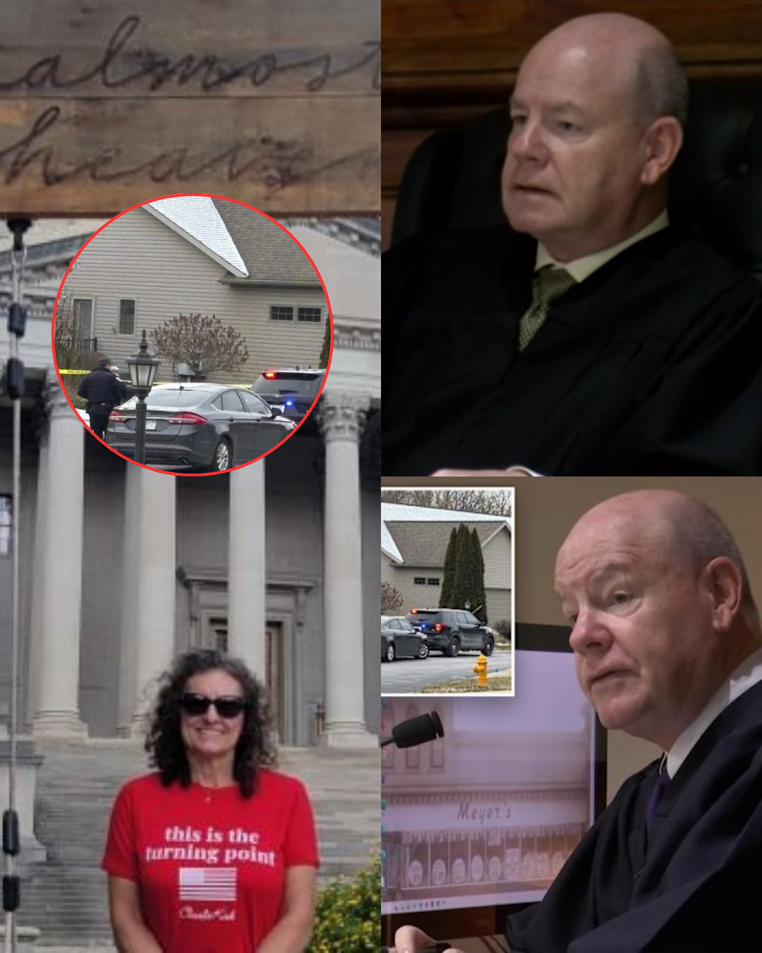 Dispatch recordings released reveal the four words the suspect uttered before shooting a judge and his wife in Indiana