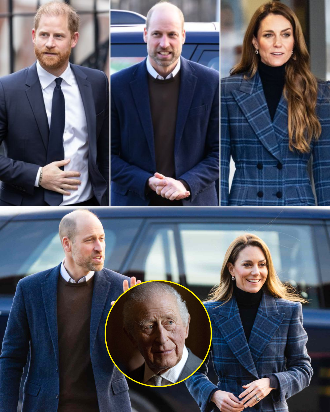 Prince Harry Unexpectedly Names Prince William and Kate Middleton in His Court Statement