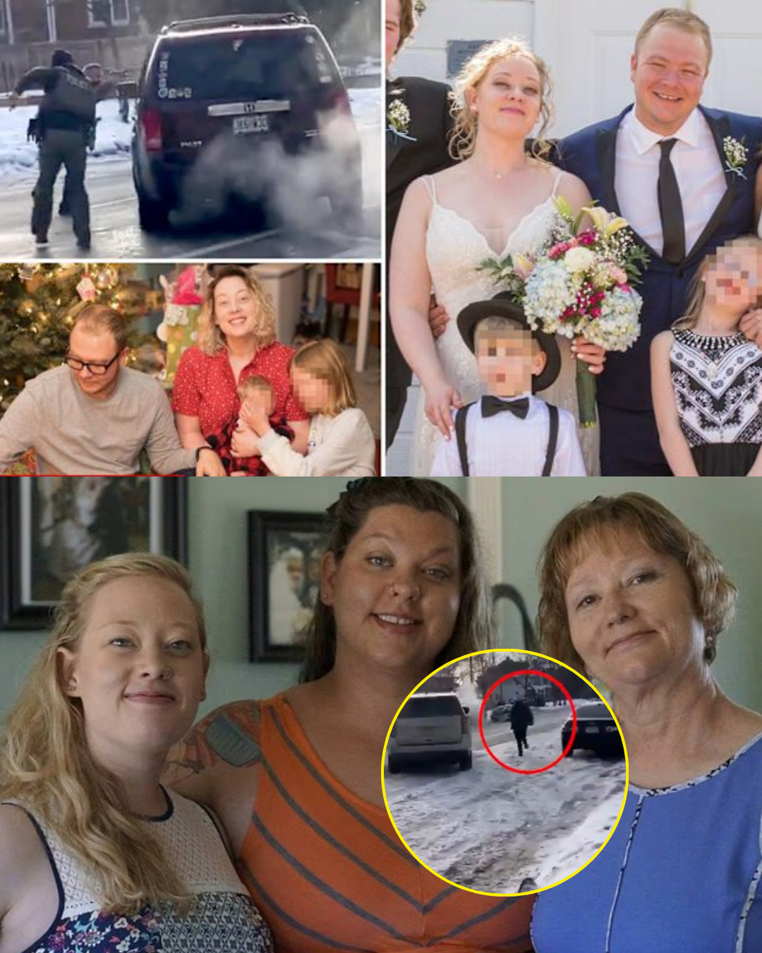 A devastating video is breaking hearts across the country, showing a woman sprinting through the snow toward a wrecked SUV—only to discover that Renee Nicole Good had already d/ied