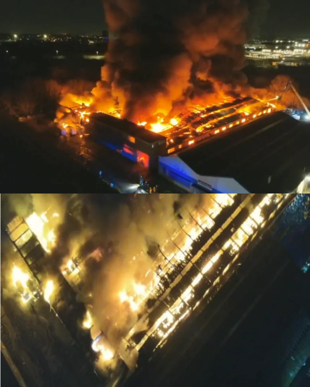 “HORROR: A major fire has broken out at a carpet warehouse in Tyseley, with the first reports confirming severe damage.”