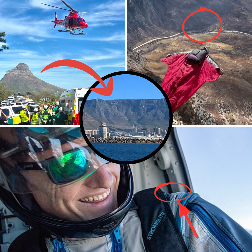 5 MINUTES AGO: World-class skydiver Brendan Weinstein dies after a horrific fall from Table Mountain, an anomaly discovered in the terrain at the point where he landed and fell in just 3 seconds…