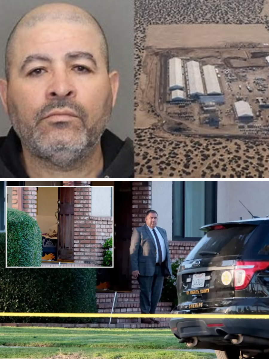 What motivated the California man to go on a rampage and murder his wife and daughter?