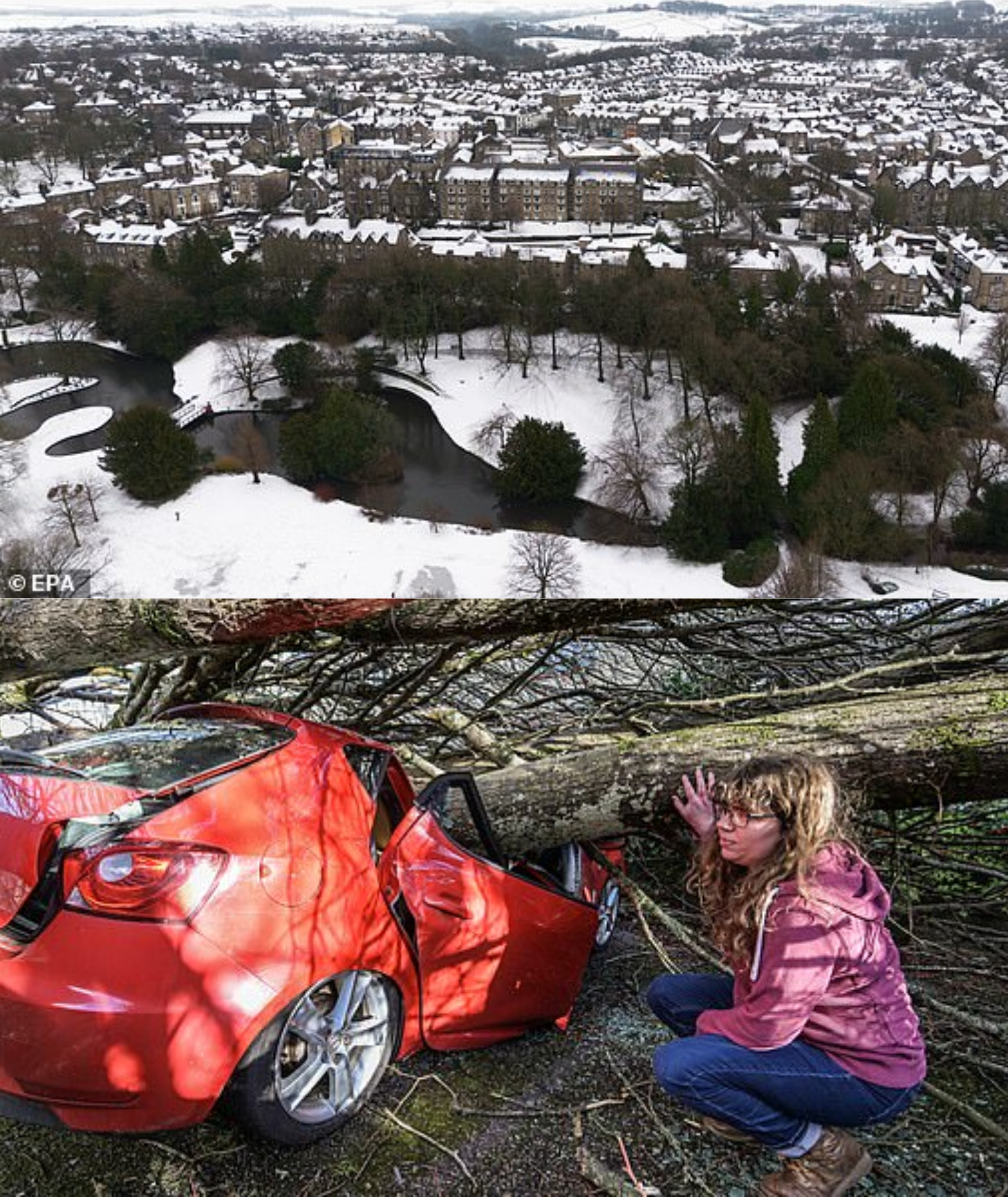 BREAKING: Storm Goretti leaves tens of thousands of homes without power as Britain is struck by 100mph winds and heavy snowfall with MORE to come over weekend: Live updates