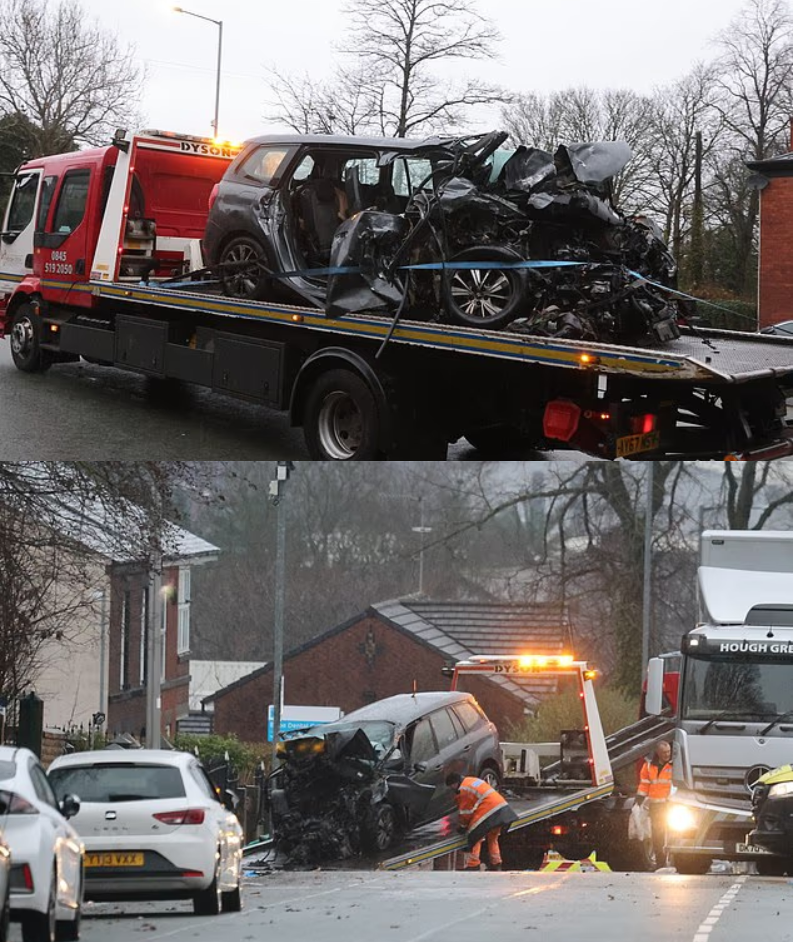 LATEST INFORMATION: Three teenagers and a taxi driver were ki:ll:ed in a car crash early this morning, leaving five others injured. The full identities have now been confirmed