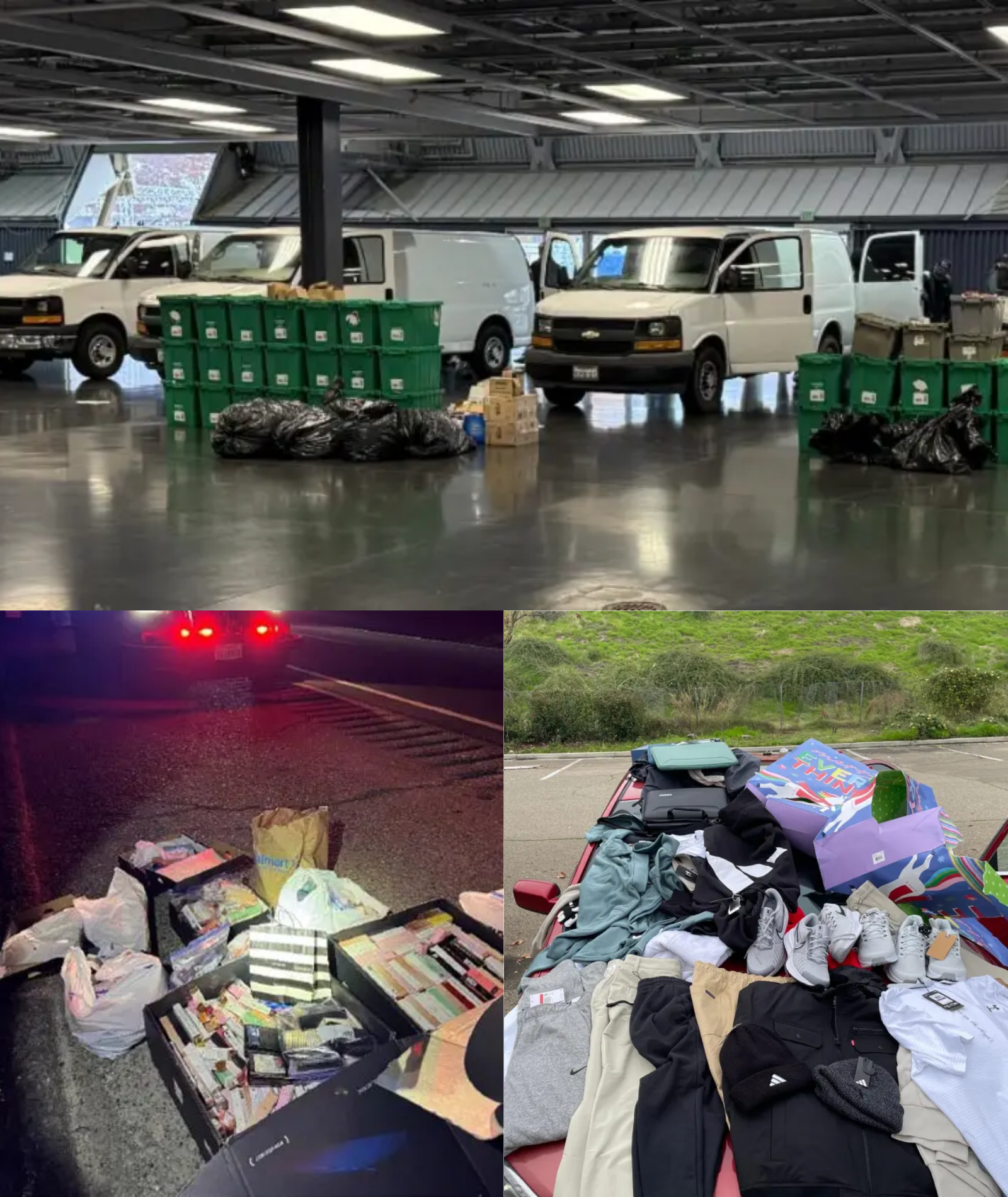 BREAKING NEWS: A staggering large-scale shoplifting operation in California has been exposed — WHO IS THE MASTERMIND?