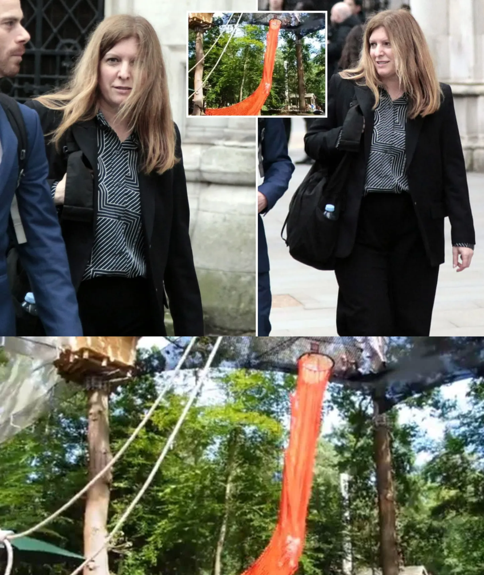 BREAKING NEW: Primary school teacher suing Go Ape for £60k after leg ‘bent in half and shattered’ on slide ‘aimed at young children’