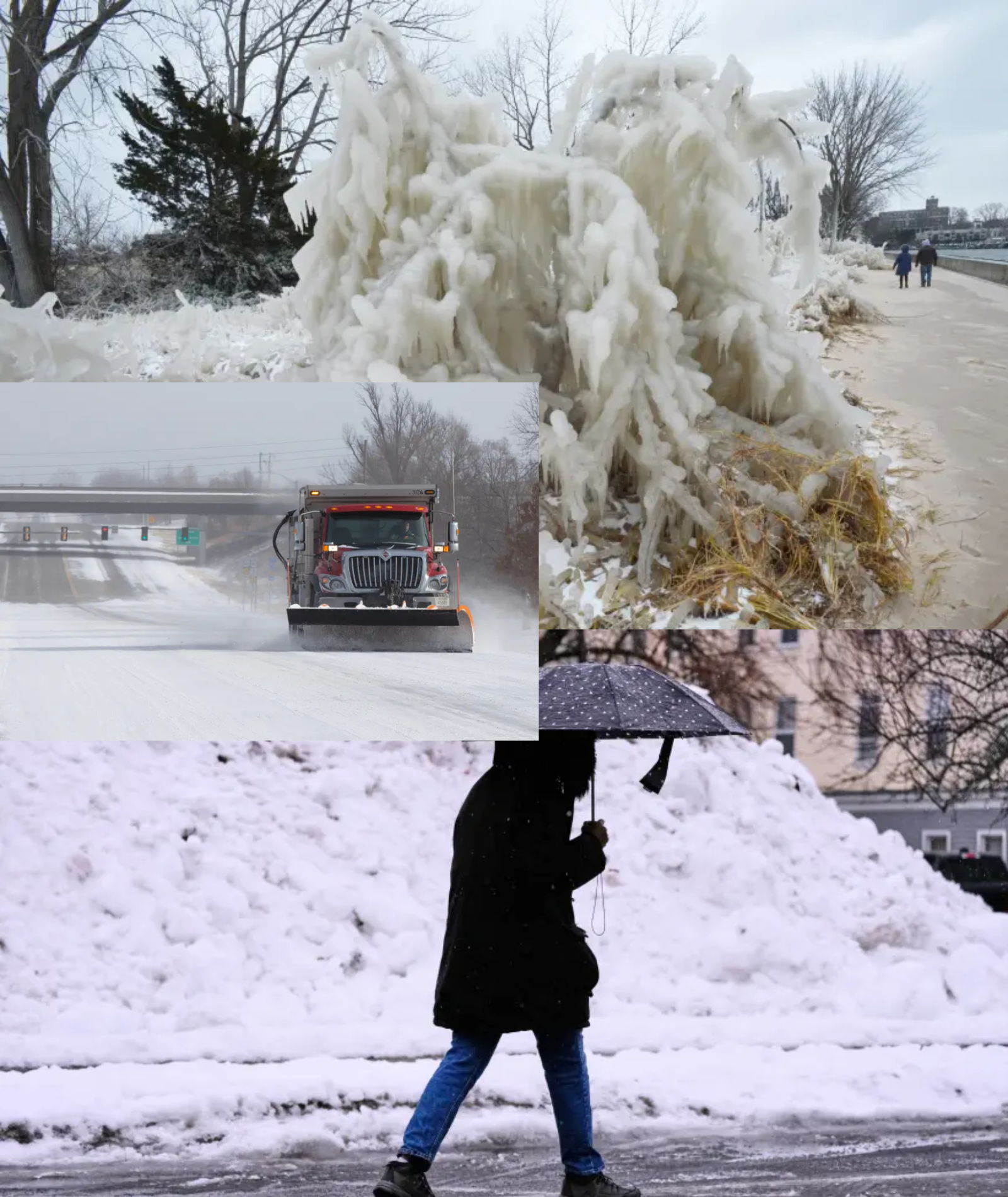 A potentially catastrophic winter storm and ice event will sweep across most of the Midwest and the East Coast, leaving millions of people on edge