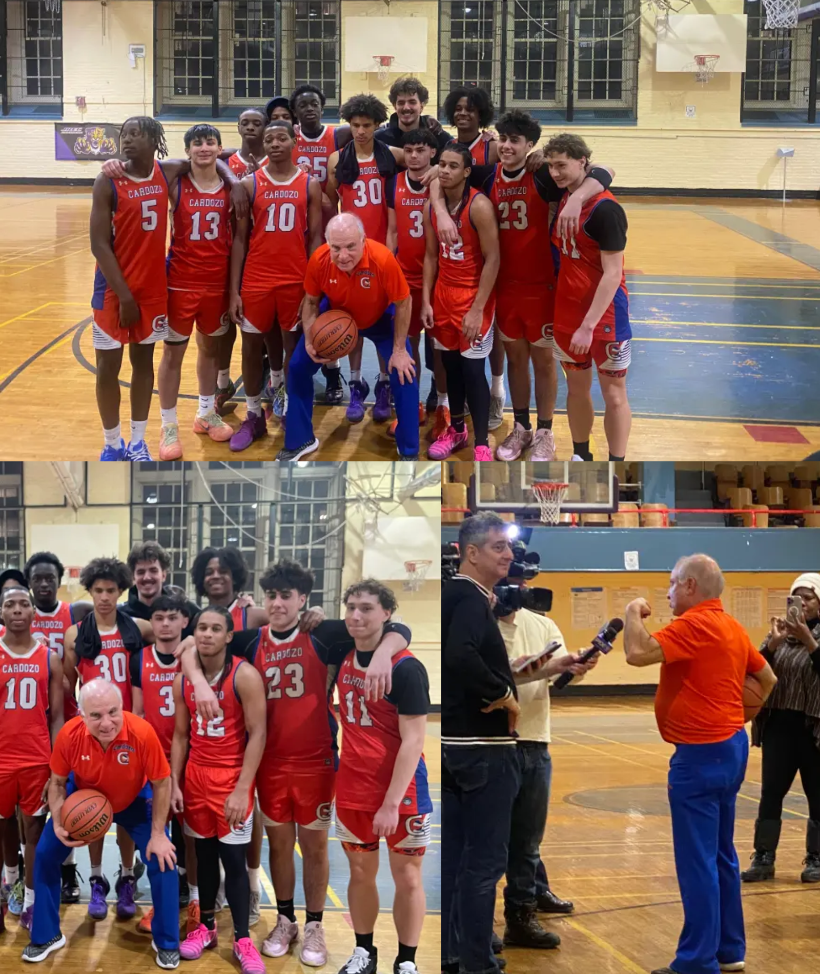 UNSTOPPABLE: Cardozo’s Ron Naclerio claims his 973rd victory, rewriting the New York State high school basketball record books…