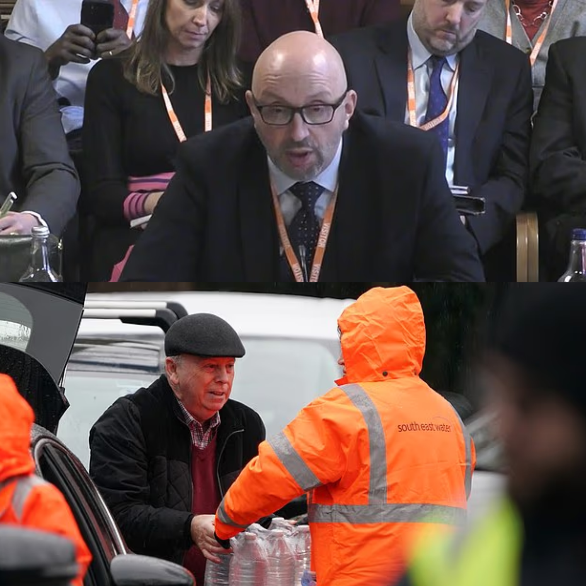 BREAKING NEWS: Water disgrace! Taps run dry for a fifth day in a row as 17,000 homes in Kent and Sussex still without water: Calls for £500k-a-year boss to be axed grow