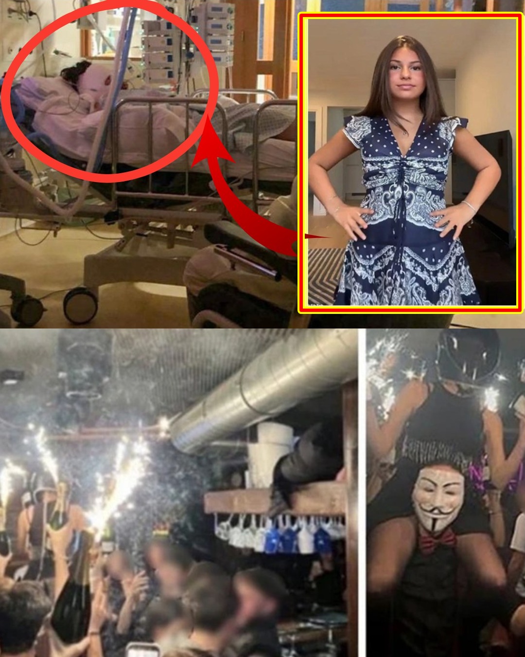 Roze’s escape from the burning bar in Crans-Montana was a narrow escape, but friendship compelled her to return. Now, at 18, she is struggling for every breath in a deep coma. With severe injuries to her face and head, Roze lies in a hospital bed with an endotracheal tube, and doctors predict that the next few days will be a battle for her life