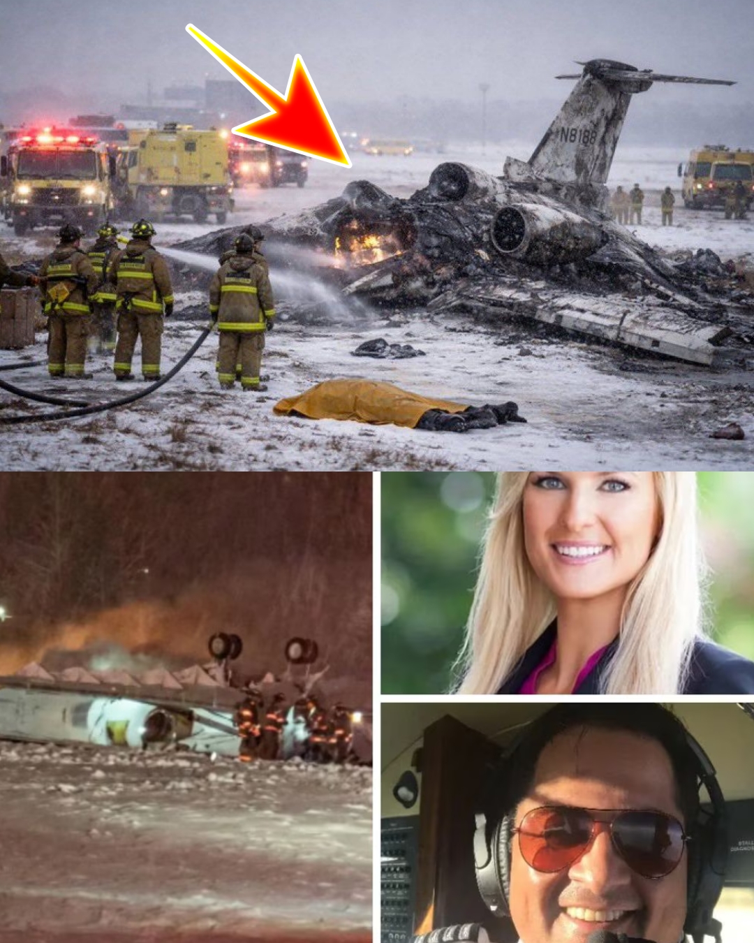 The Last Words Before Disaster: ‘Let There Be Light’ Heard in Cockpit as Private Jet Crashes During Takeoff in Maine, Killing Nearly Everyone On Board.