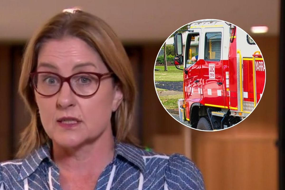 DO SOMETHING, PLEASE…” — Chaos Erupts as Jacinta Allan Is Confronted by an Emotional Heckler at a Press Conference, Exposing the Raw Anger Over Victoria’s Bushfire Response