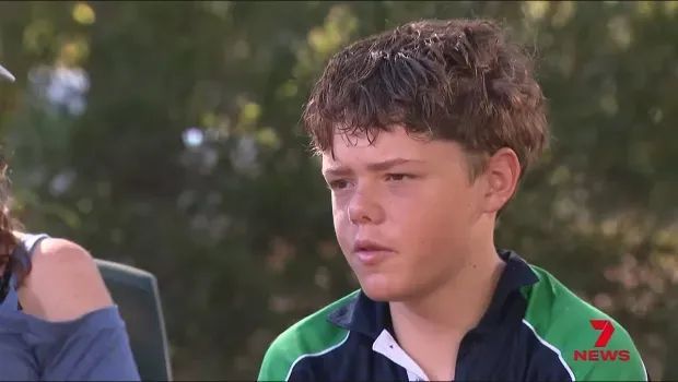 “Not Today.” 13-Year-Old Boy Pushes His Body to the Limit, Swimming Alone for Hours to Save His Family Trapped at Sea