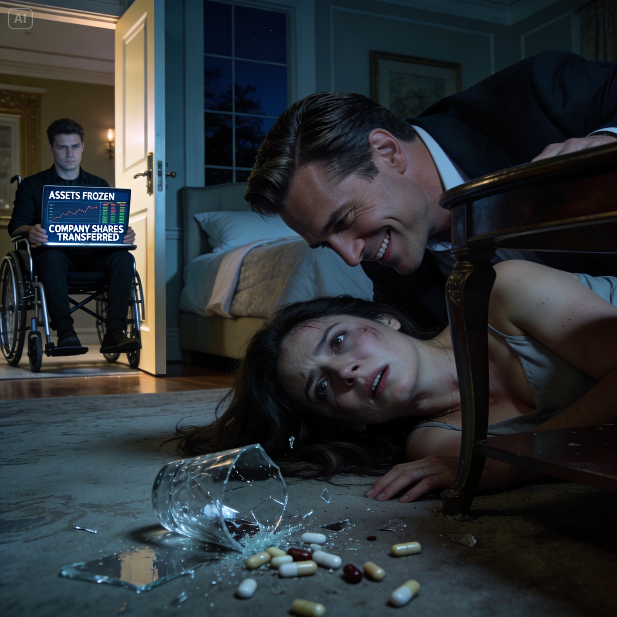 If you wake up after this, you’ll remember that you clumsily fell,” my millionaire husband whispered as I lay there bleeding