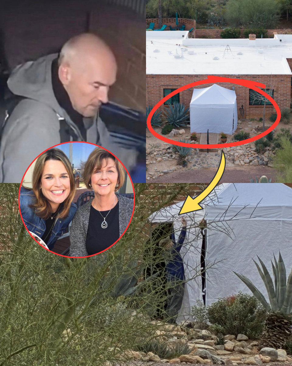 LATEST UPDATE: THE SHROUD OF SECRECY! FBI Erects Forensic Tent Over Nancy Guthrie’s Front Door—Are They Searching for…
