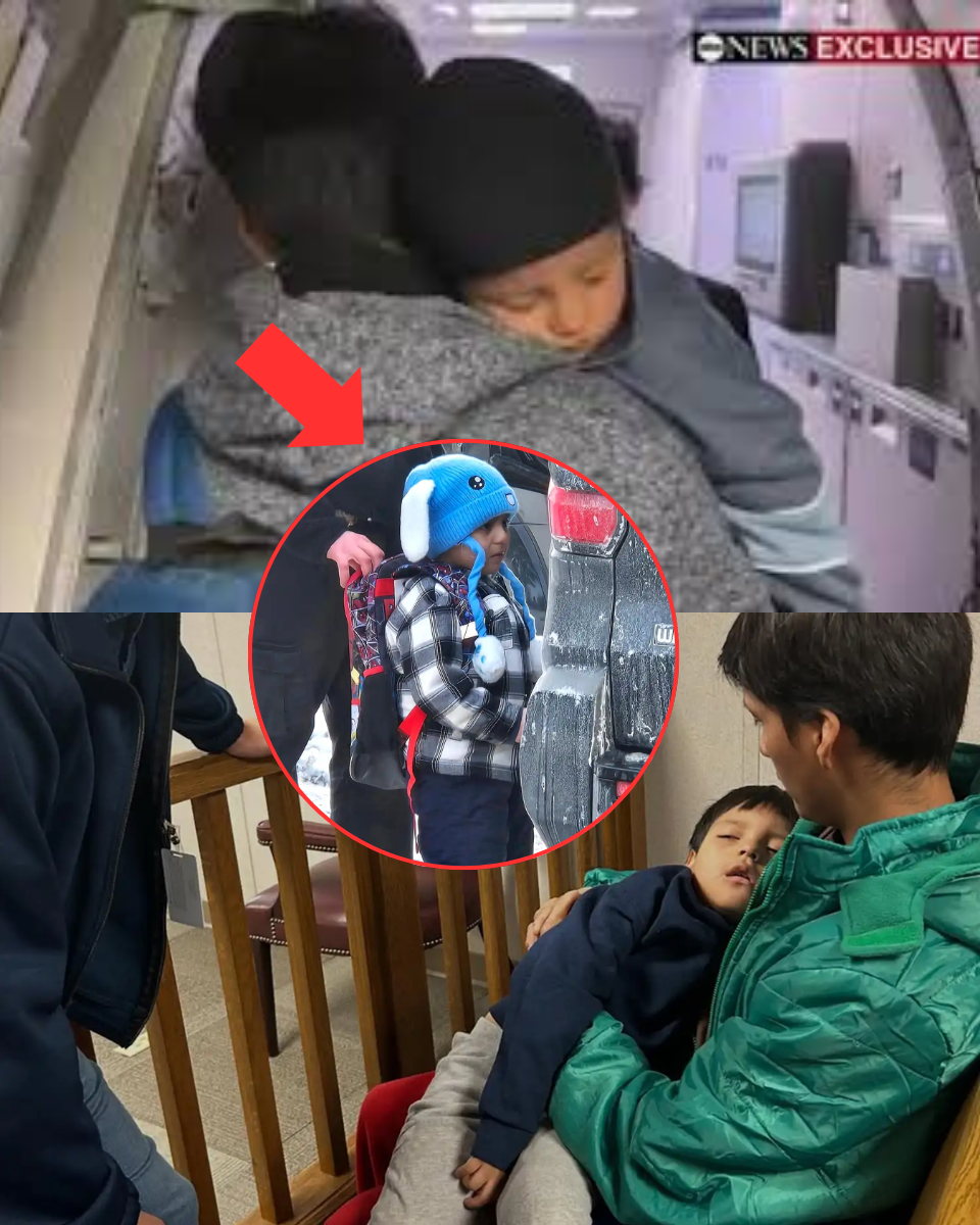 “JES;US W;EPT!” – After nearly two weeks of tears behi;nd b;ars, the Spider-Man-loving tot is finally airborne and heading back to Minneapolis. Is this the end of the “ba;iting” scan;dal?