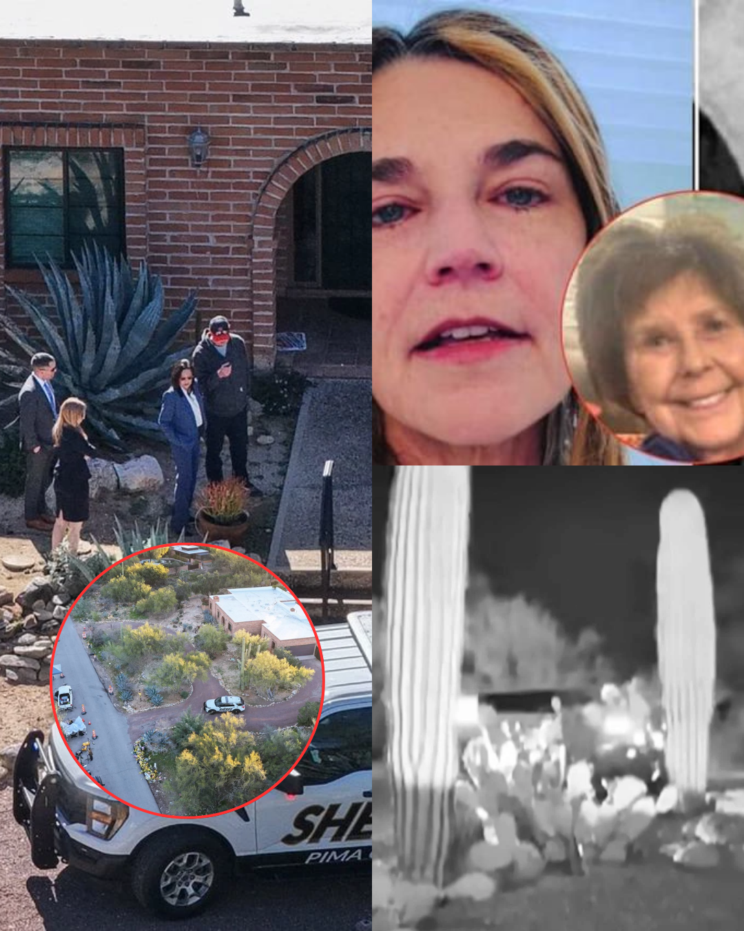 Officers are swarming Nancy’s home at this very moment — and the reason remains unclear