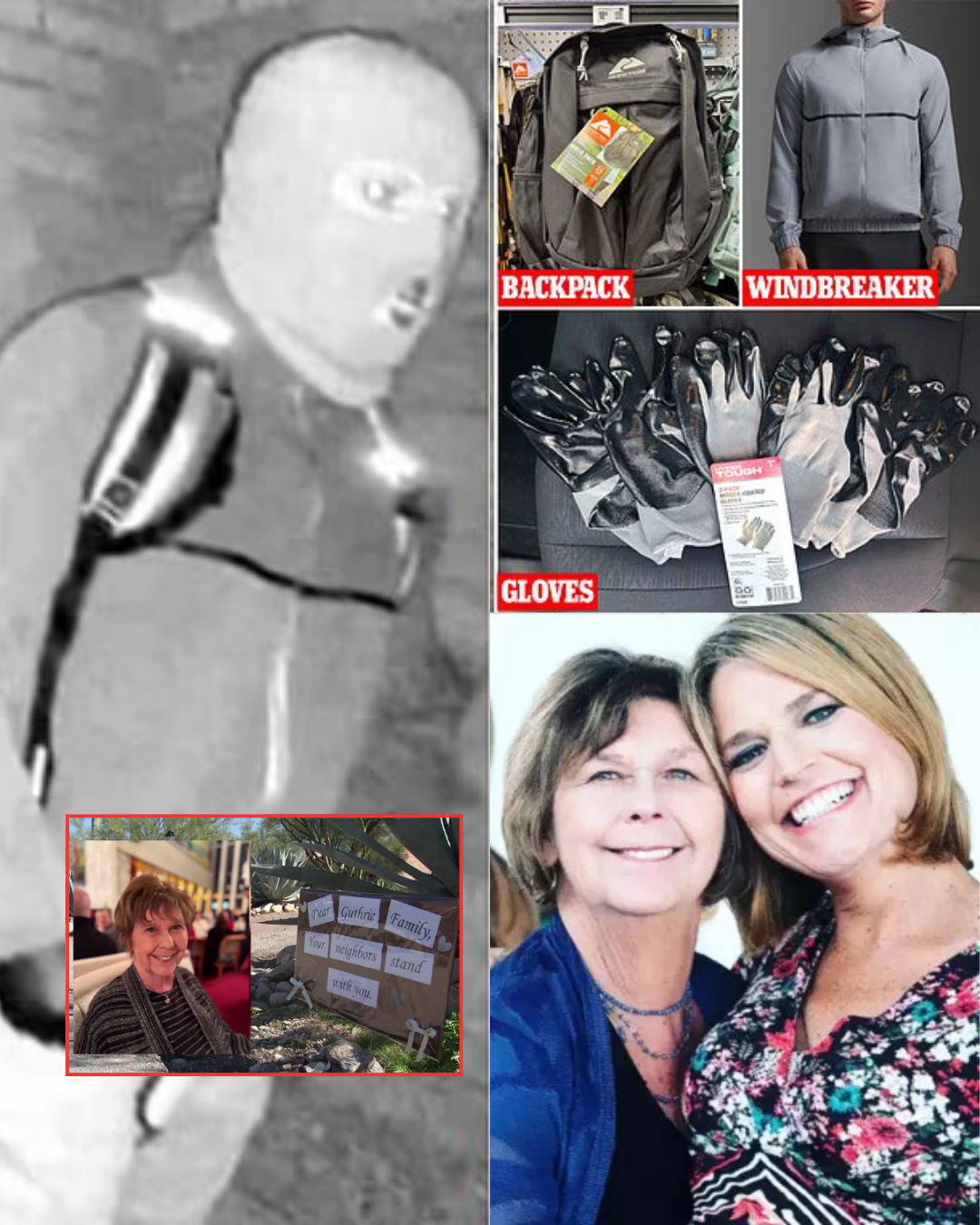 The clues on the clothing may help expose the k!dnapper of Nancy Guthrie: the suspect’s distinctive backpack, gloves, and g/u:n h0lster were found at…