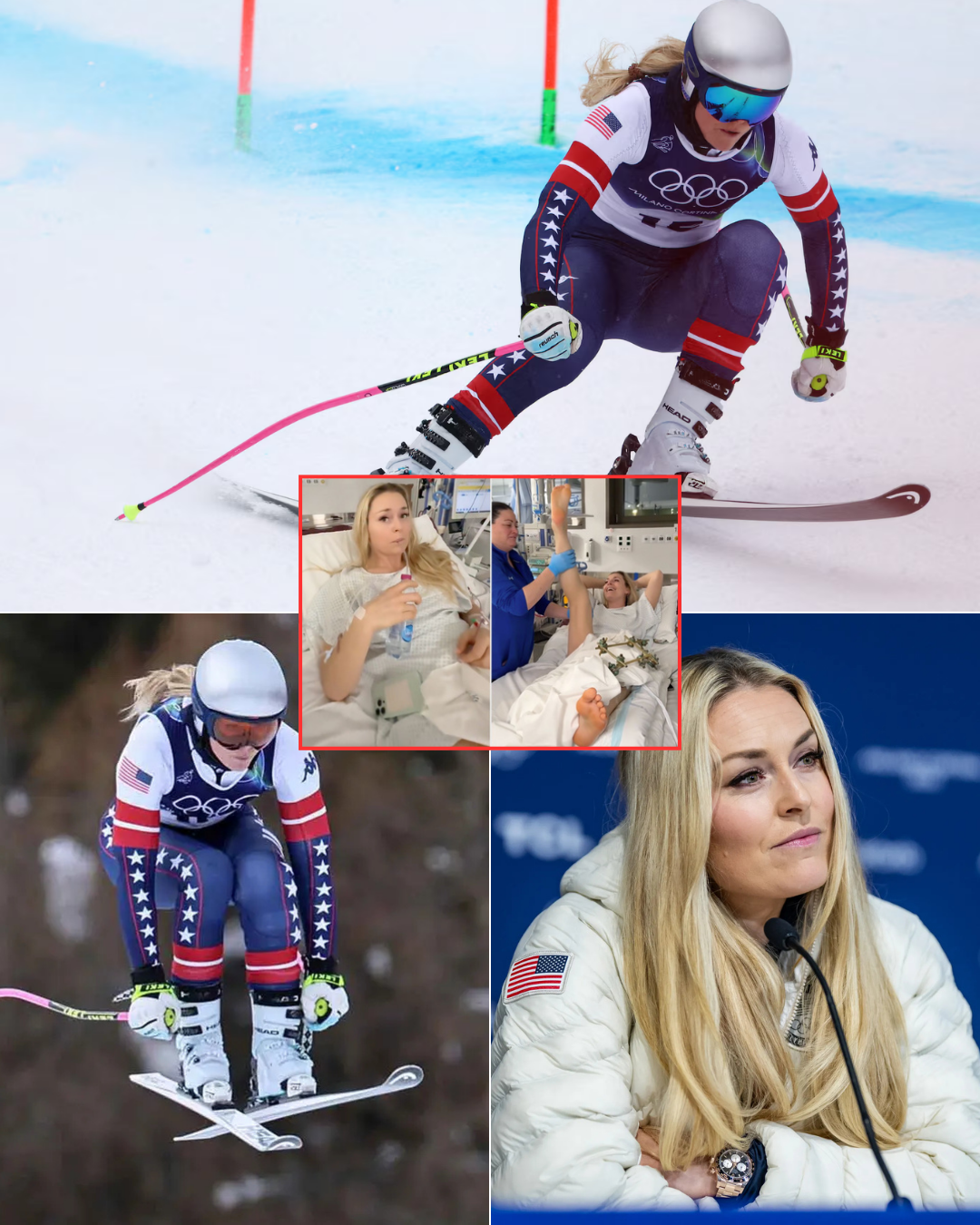 Not Backing Down: Lindsey Vonn is calling out the “haters” after being accused of selfishness for competing for an Olympic spot despite her ACL injury