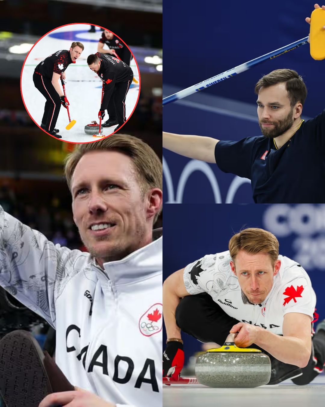 Fury on the Ice: Canada’s curling star is once again facing cheating allegations, sparking outrage among Olympic fans during the gold medal match