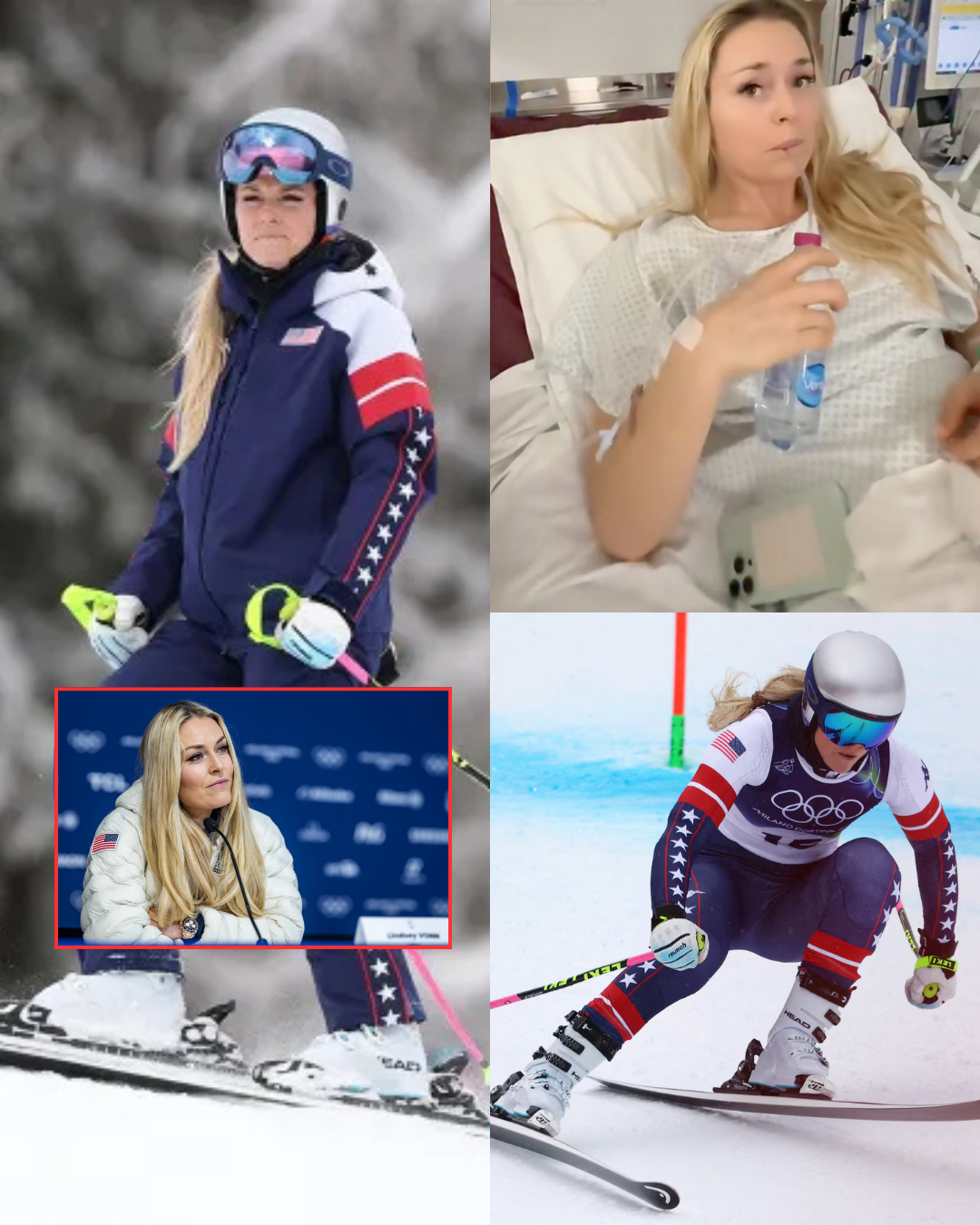Vonn Fires Back: Lindsey Vonn slams the “haters” who called her “selfish” for securing an Olympic spot despite a torn ACL