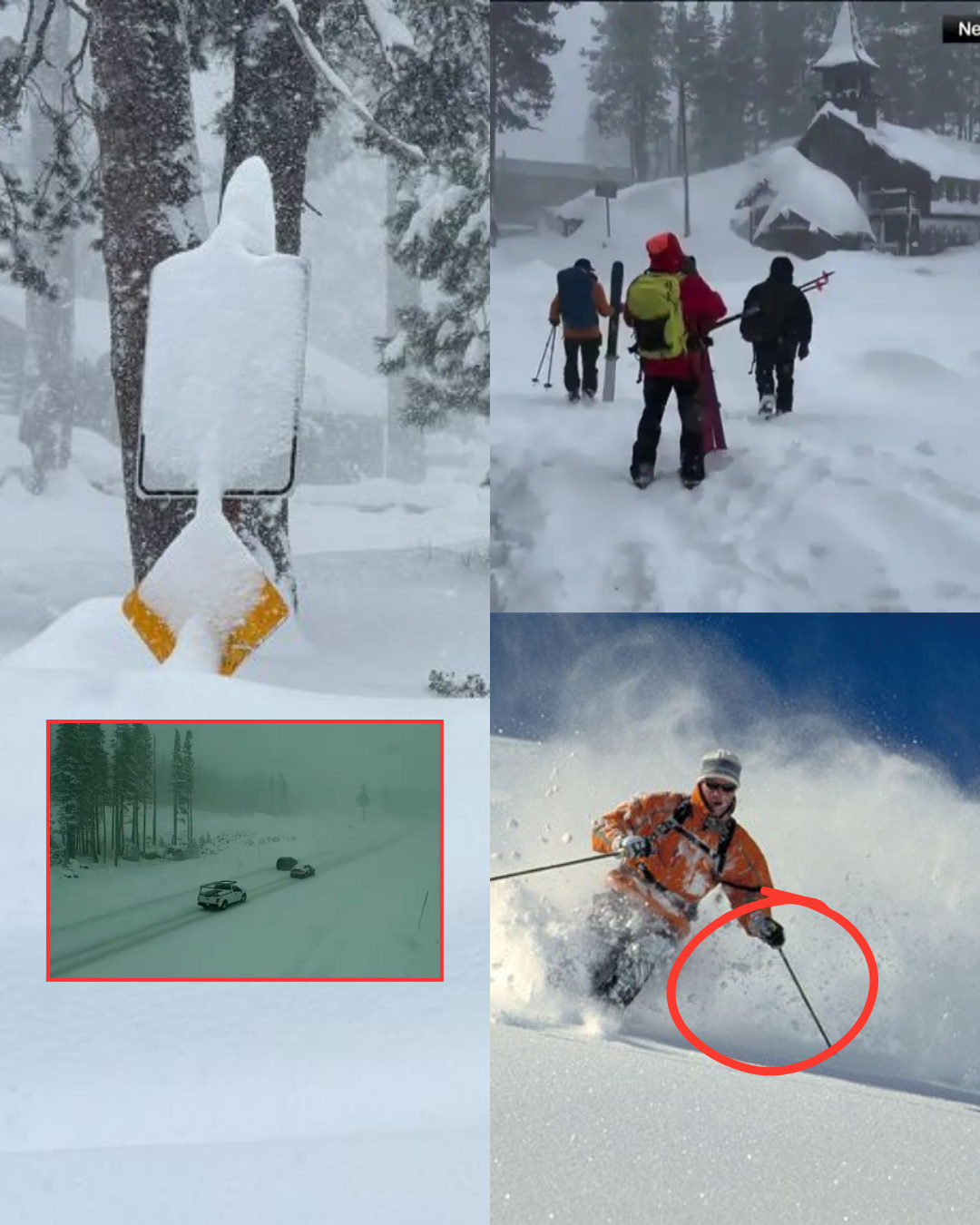 Latest news: Initial information has emerged regarding the three people still missing in the California avalanche