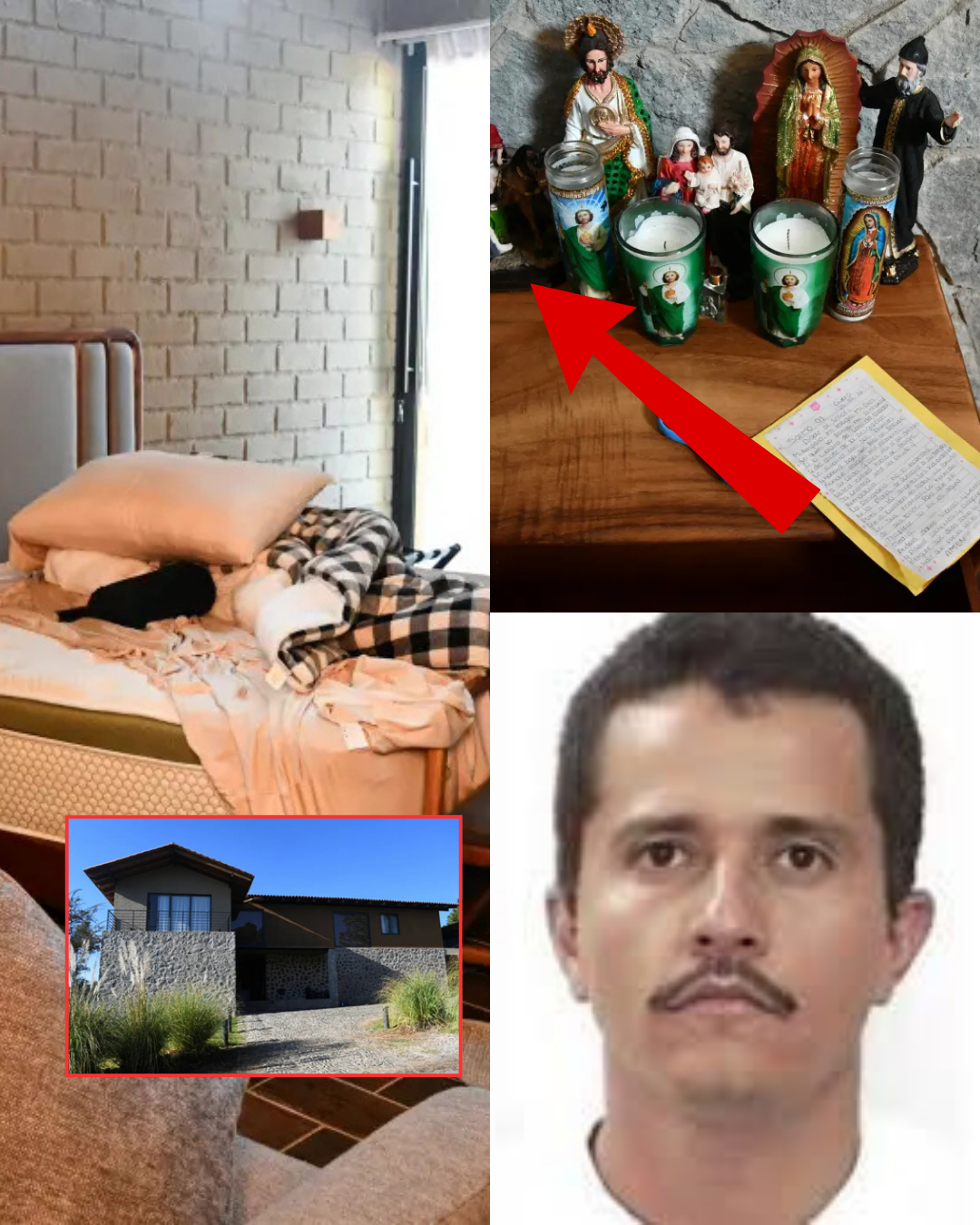The cluttered room where Mexican c4rtel b0ss El Mencho spent his f!nal days held one t3rrifying item that was always kept beside his bed