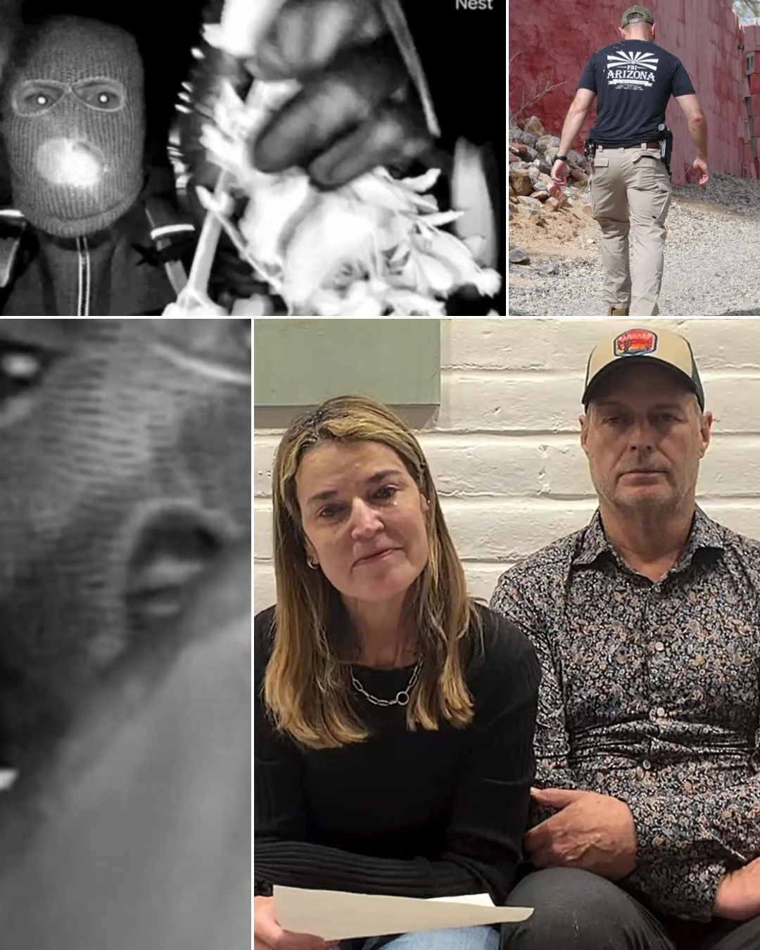 Police Sweep Complete: Authorities searched Annie Guthrie’s neighborhood and have officially identified the masked man seen on the security camera at Nancy Guthrie’s home