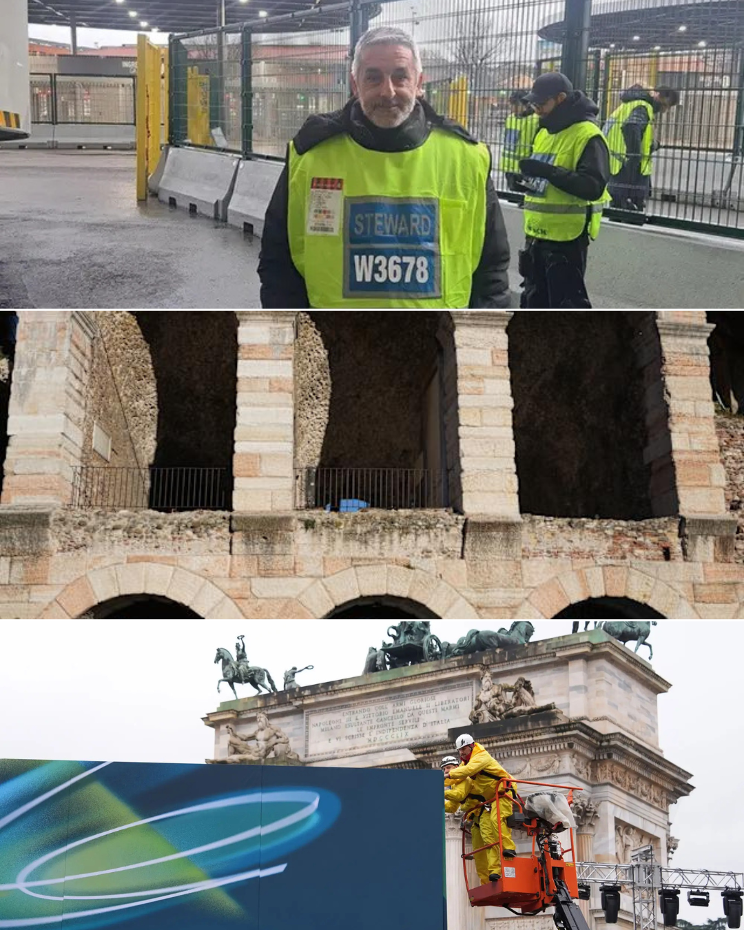 Death Raises Questions: Investigators are examining the death of a security guard at an Olympic construction site in Italy, amid doubts it was merely an accident