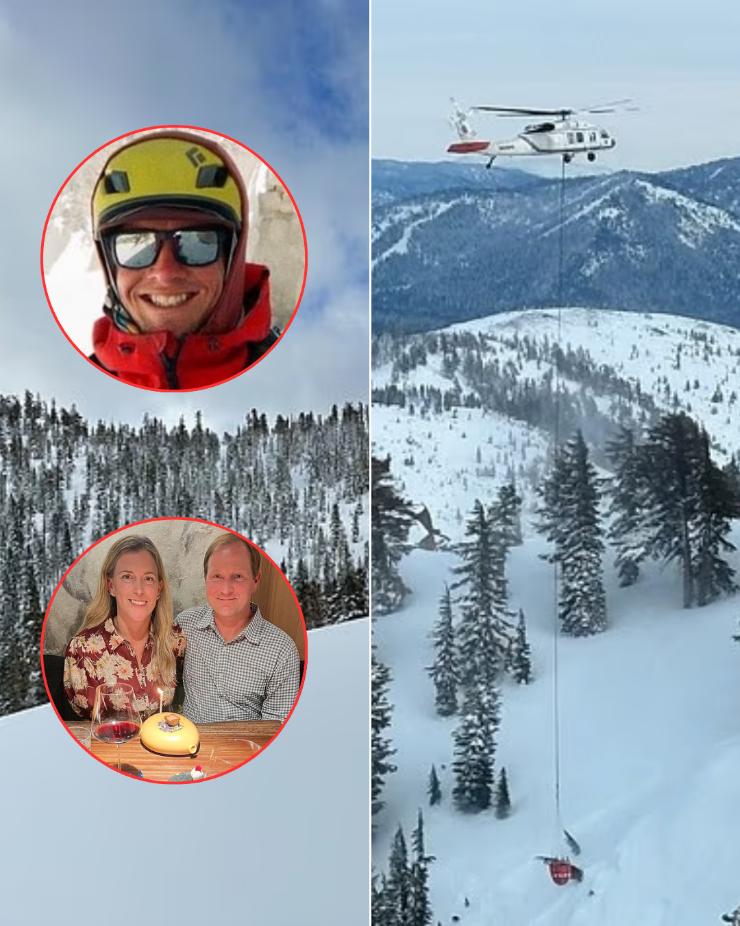 In a surprising move, the spouse of a woman killed in the Tahoe avalanche has released proof he believes points away from an accidental d3ath