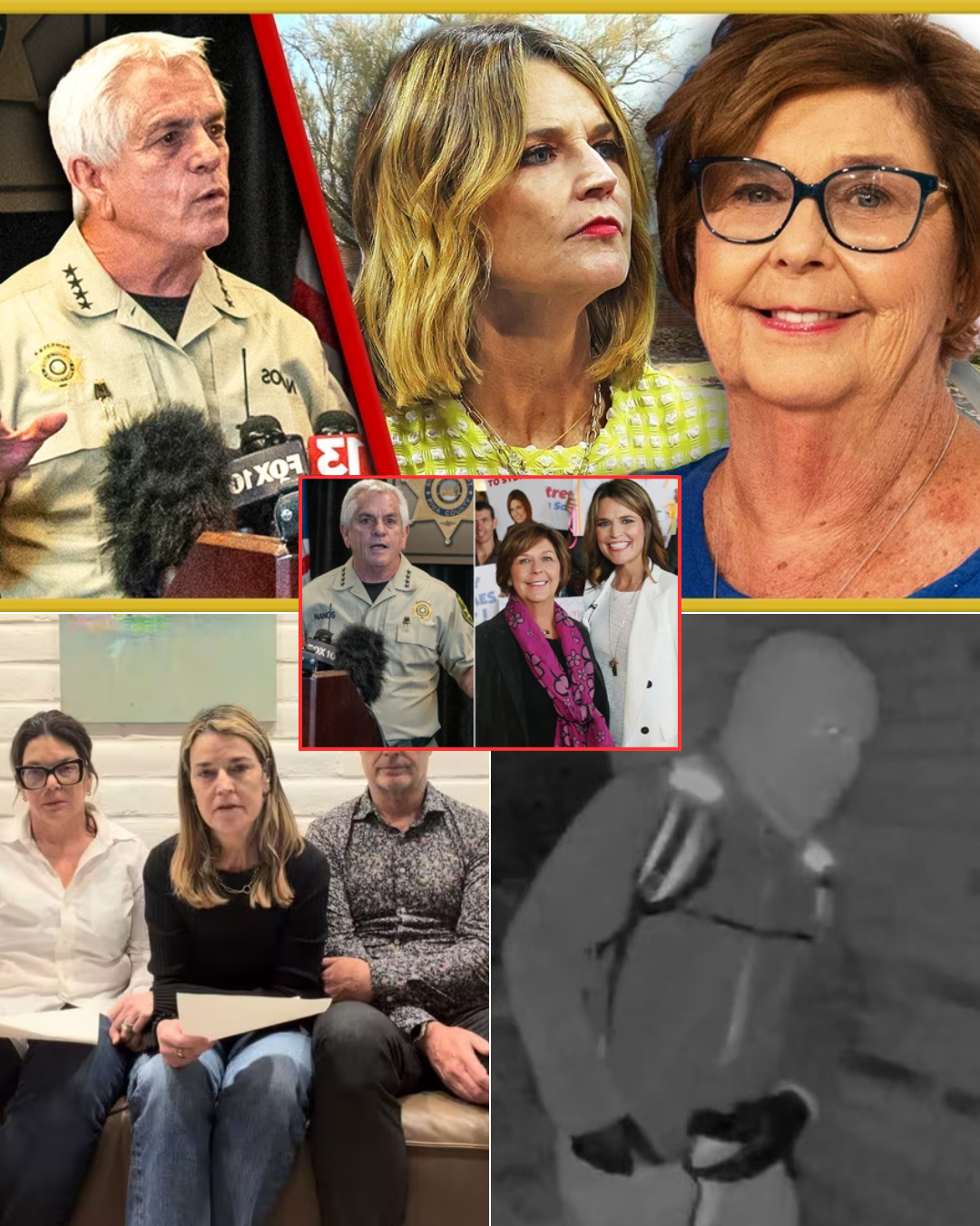 Savannah Guthrie and her family have published the complete text of an alleged kidnapper message—a note containing only eight words