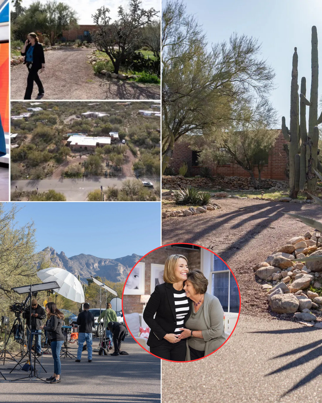 A neighbor of Nancy Guthrie, who is mysteriously missing, has released CCTV footage capturing her on the last day she was seen — breaking down in tears after witnessing the horrifying scene