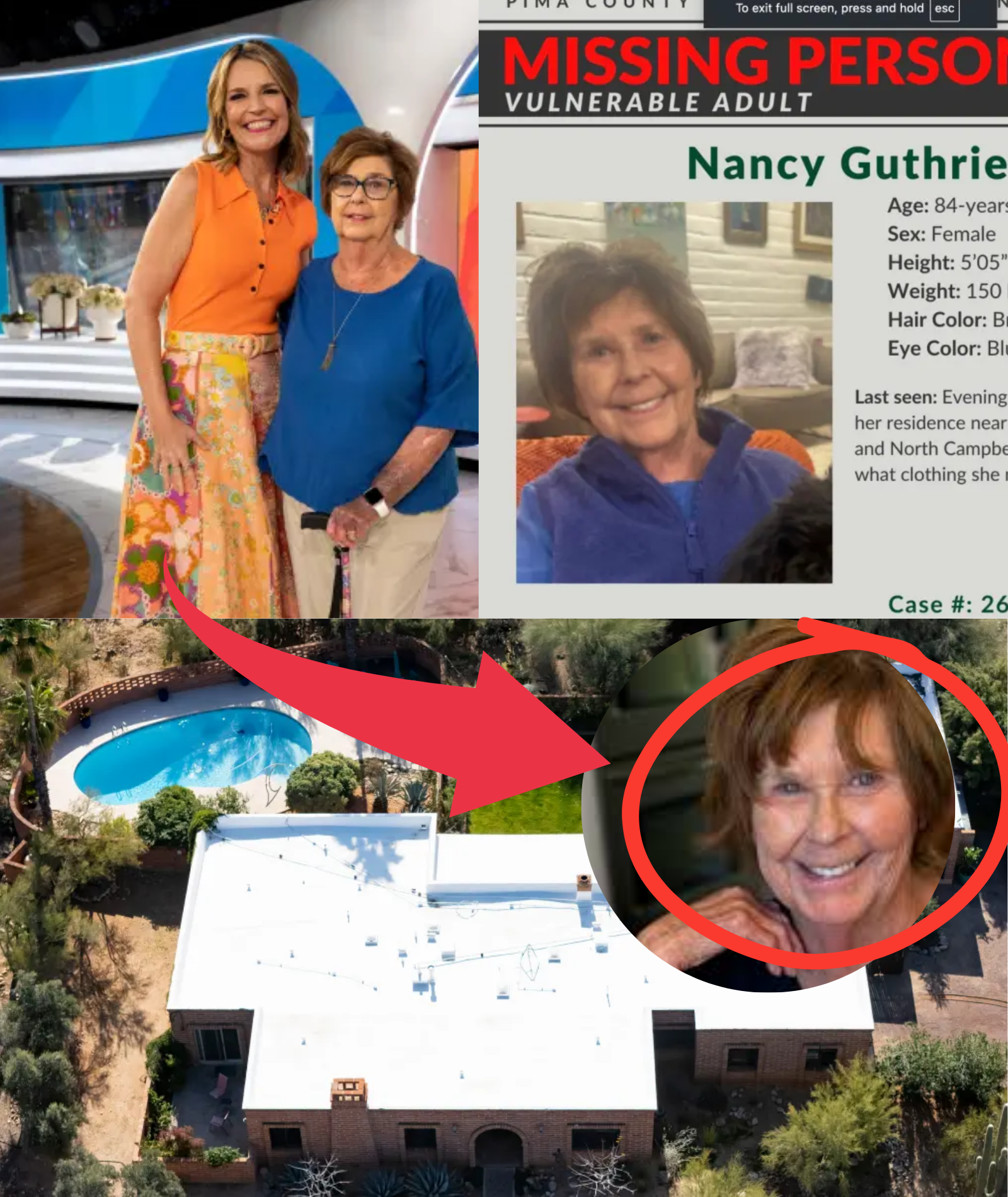 LATEST DEVELOPMENTS: Investigators say a six-word emergency call highlighted the worsening condition of Savannah Guthrie’s mother, causing 911 operators to sound the alarm without hesitation….