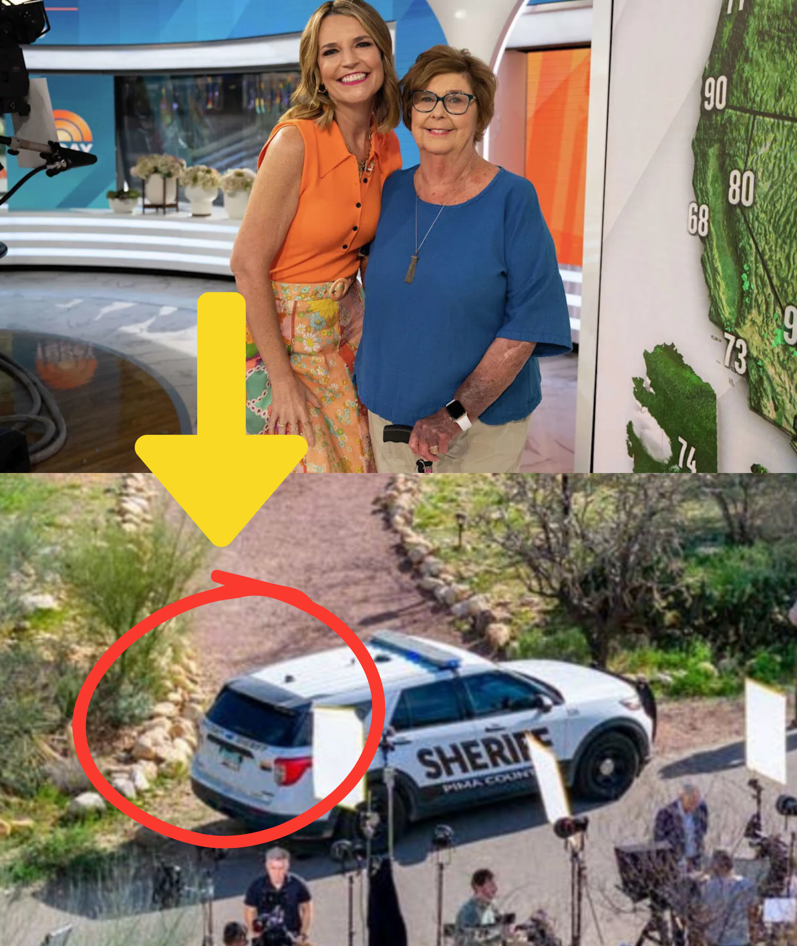 JUST IN from Nancy Guthrie, Savannah Guthrie’s mother: Investigators EXAMINING a Rio Rico, Arizona SITE uncover a WOMAN’S SOCK approximately 200 meters from the primary search headquarters