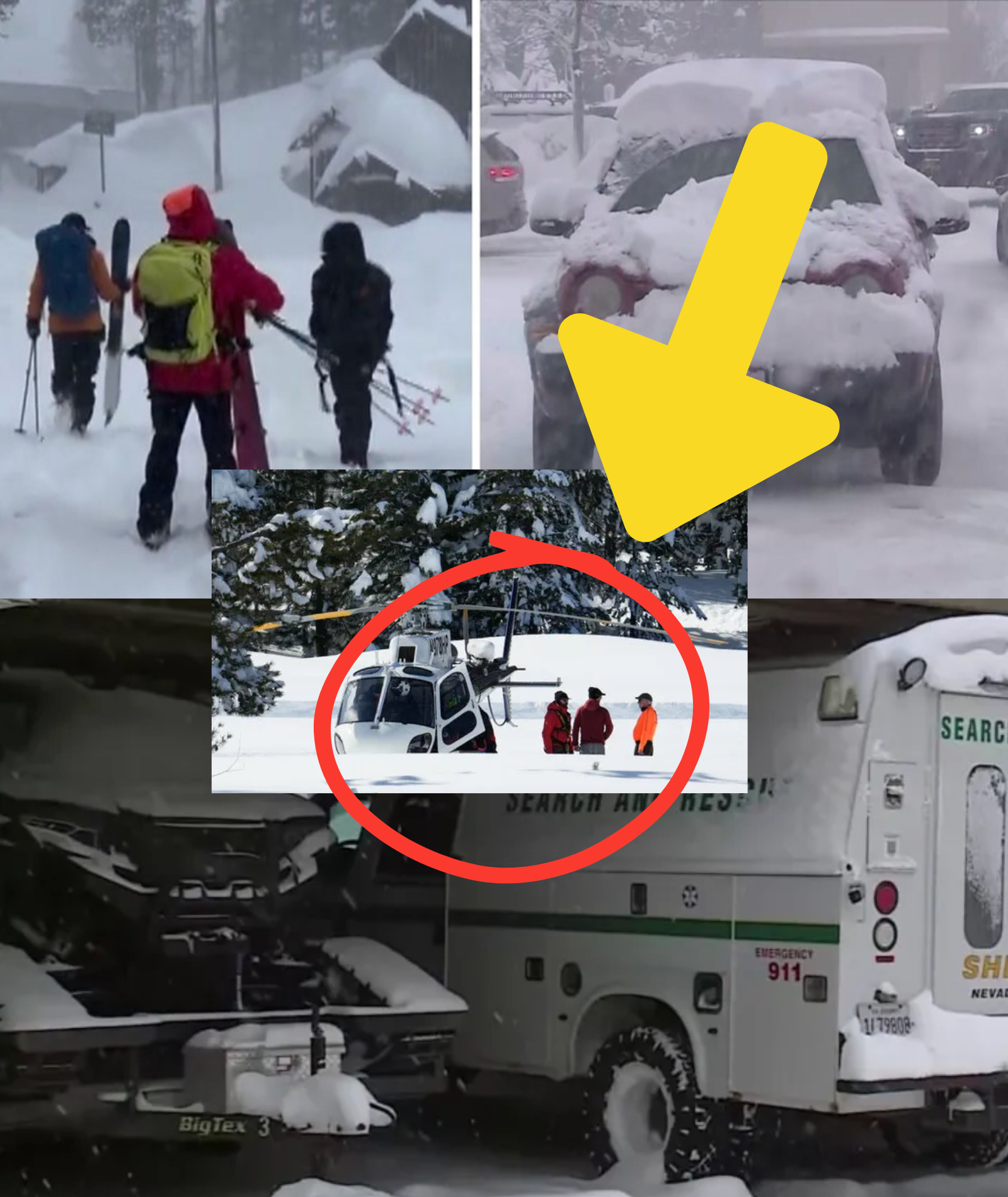 JUST IN: Two sisters among the Lake Tahoe avalanche victims have officially been found, and the reality of their condition is truly devastating — 10 seconds reveal the full truth and leave millions in tears