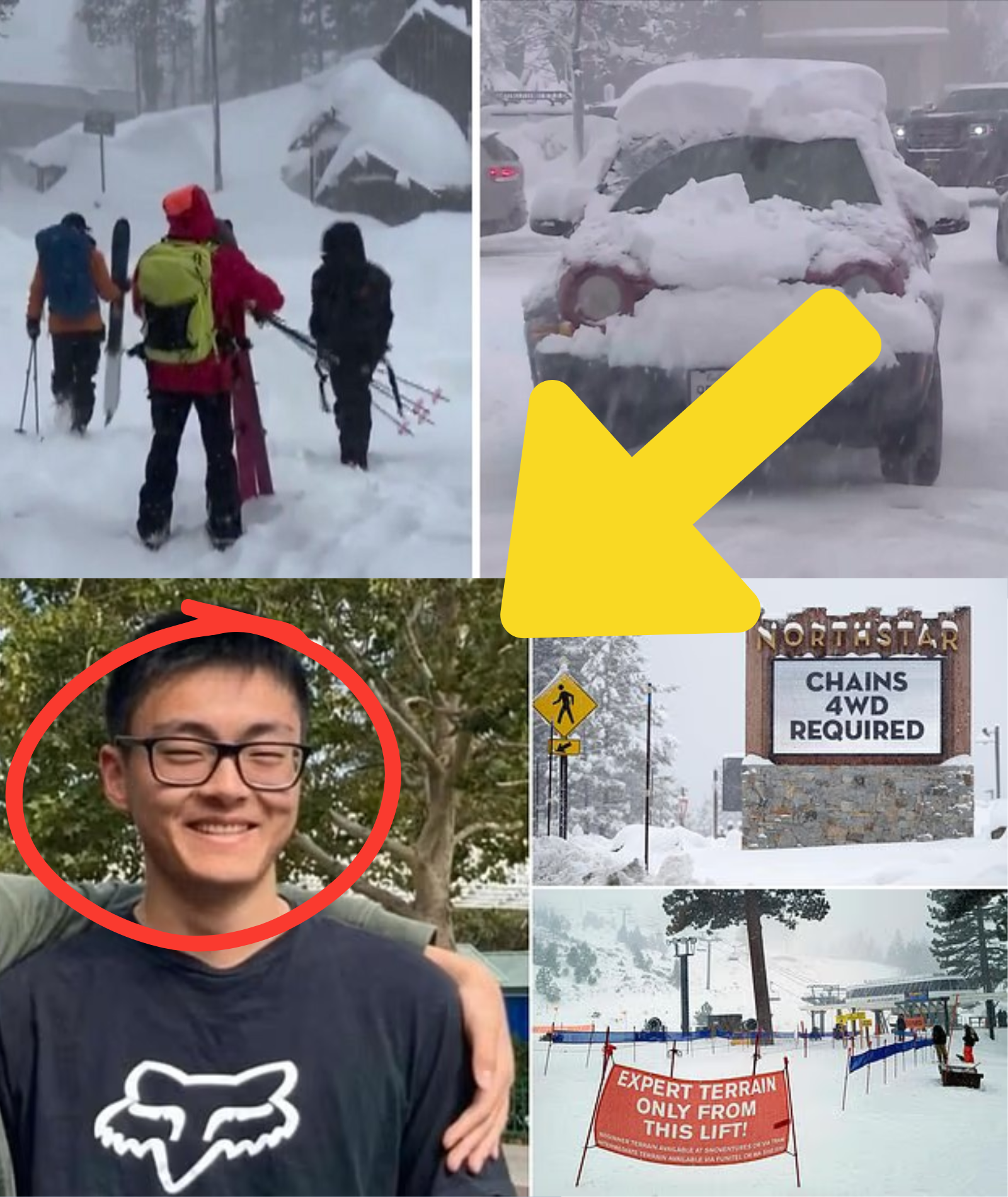 BREAKING: The missing skier is still alive and has been found at a Lake Tahoe resort in an absolutely heartbreaking condition