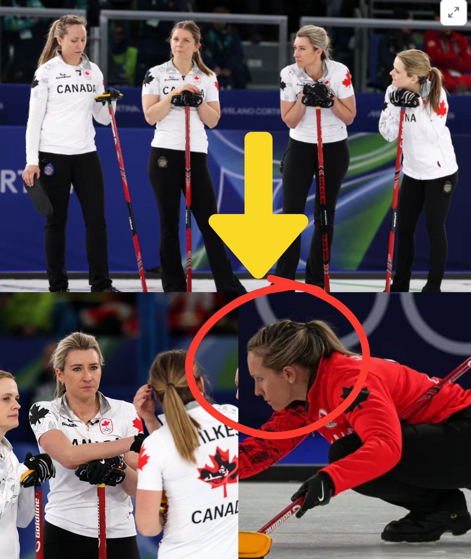 JUST IN: Team Canada’s Rachel Homan dismisses the CHEATING CONTROVERSY as “SUDDEN AND UNFOUNDED,” stating she possesses a SERIES OF DOCUMENTED PROOFS