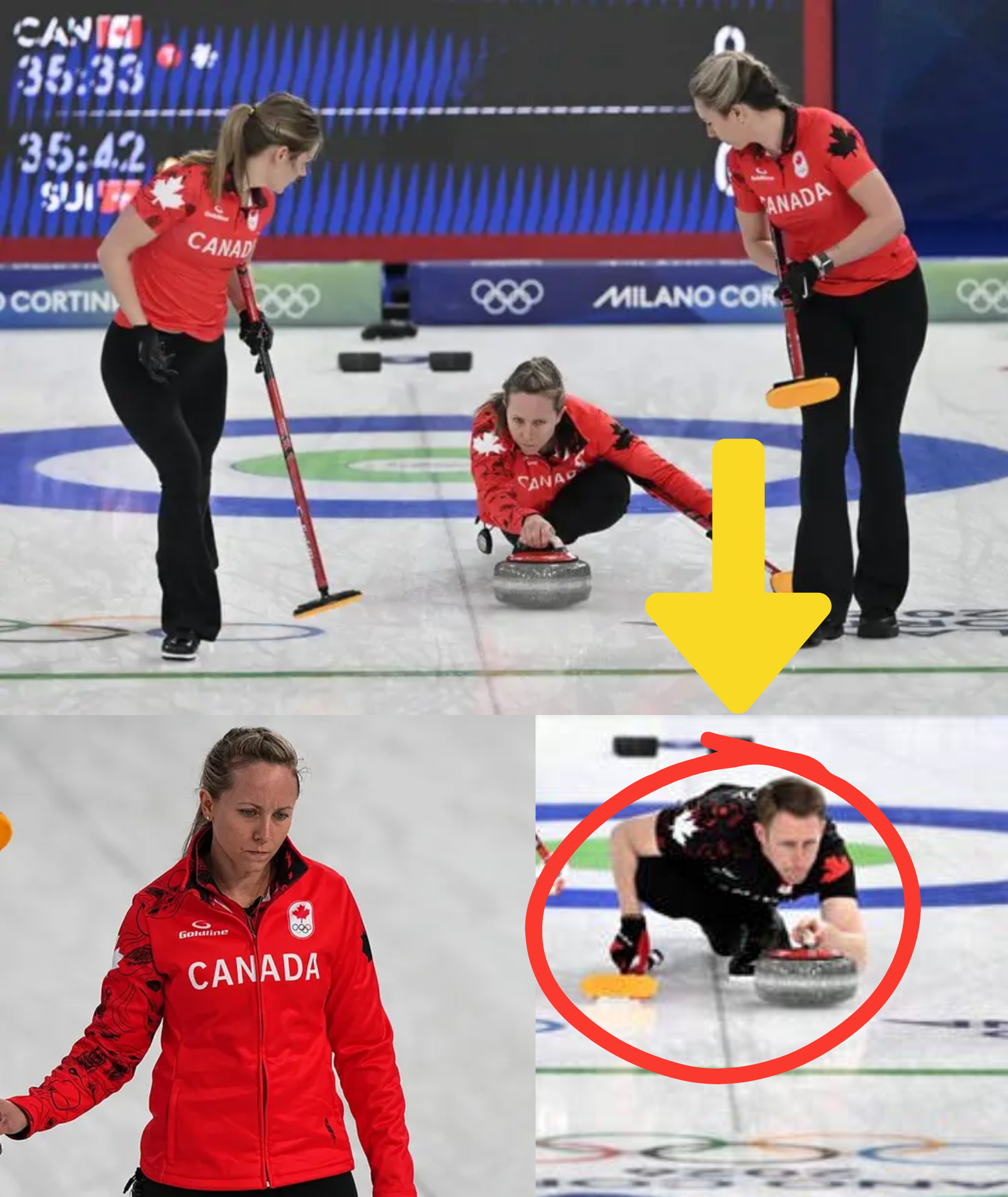 JUST IN: 18-Second Clip Identified as Crucial Evidence — Canadian Female Olympic Curler Criticized Over Violation That Triggered Tension Among Male Competitors