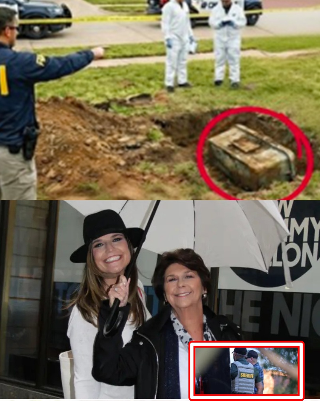 Regarding the disappearance of MC Savannah Guthrie’s mother: Correction to the previous information: Nancy Guthrie’s remains found in the garden