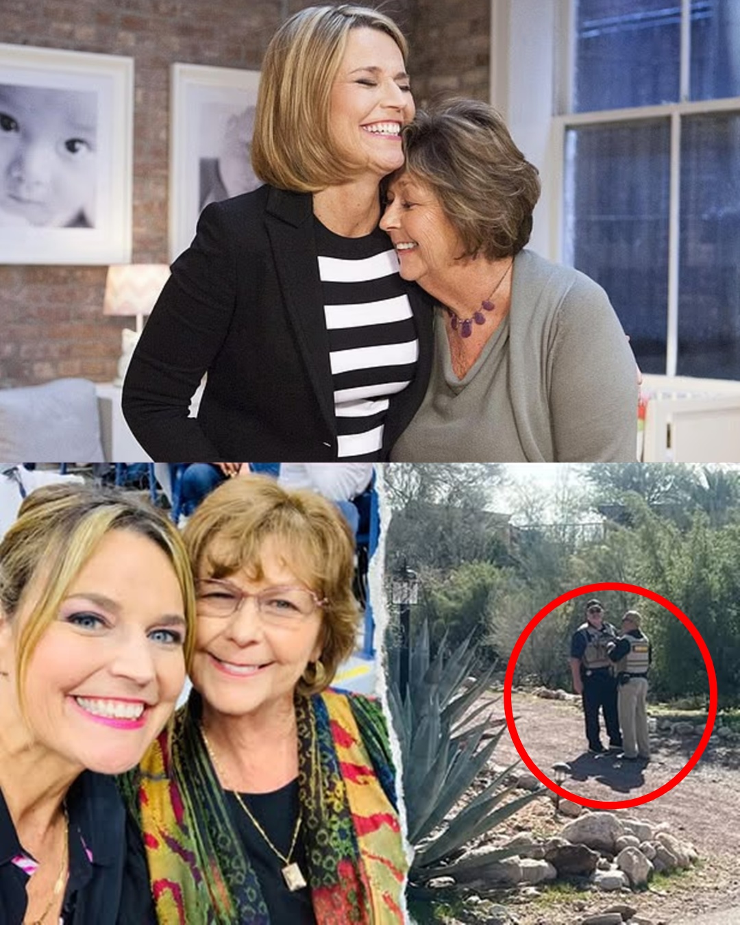 Shocking: Police suspect Savannah Guthrie’s biological mother was kidnapped right from her bed, entire scene revealed