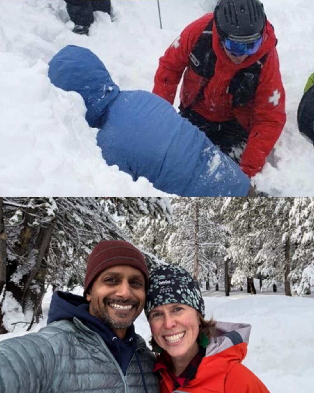 A short video unexpectedly released during the skiing tragedy: The final moments are the most haunting