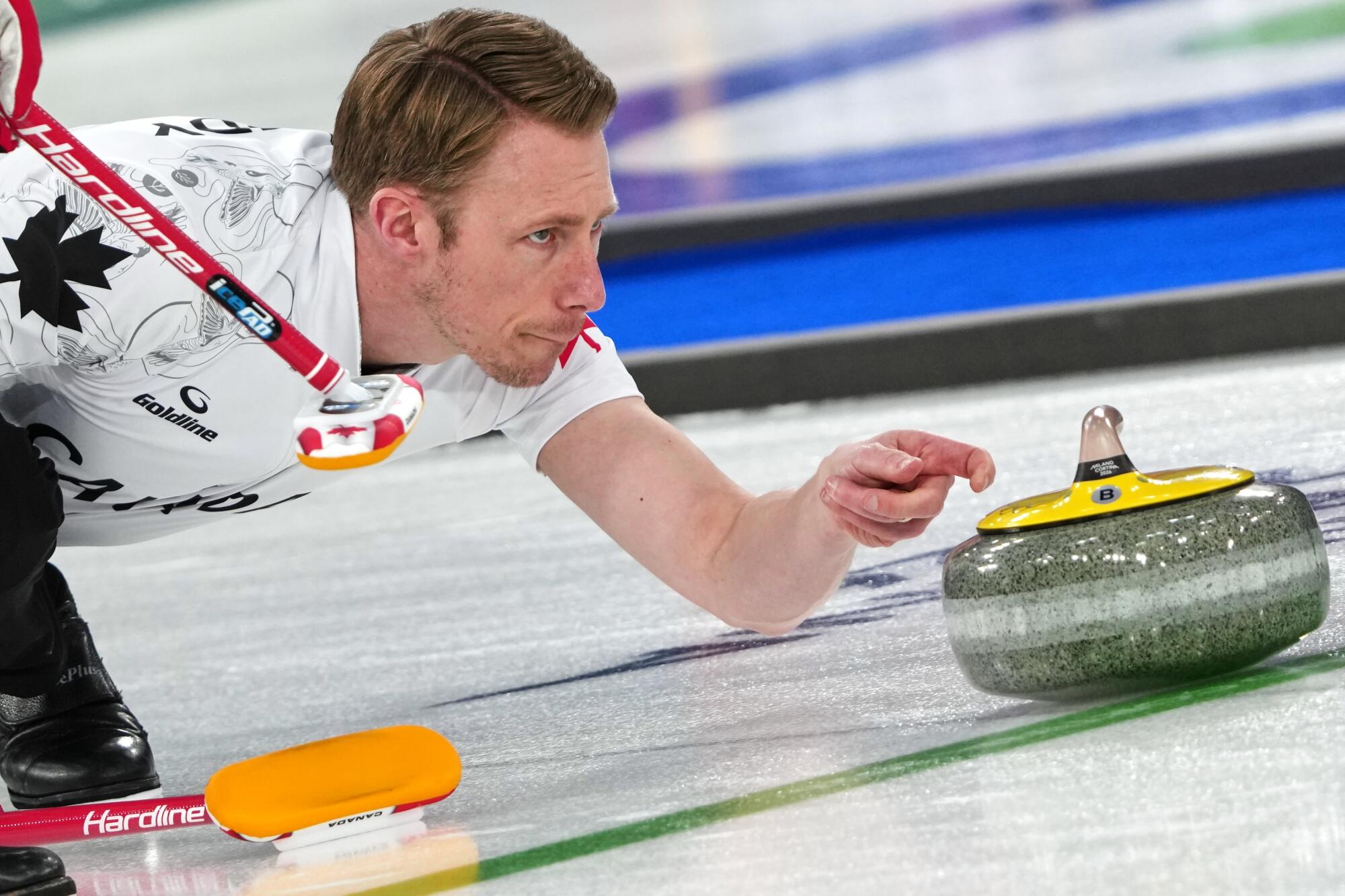 Canada’s Gold Medal Hangs in the Balance After Close-Up Video Focuses on Kennedy’s Hand During the Olympic Curling Final… 👇