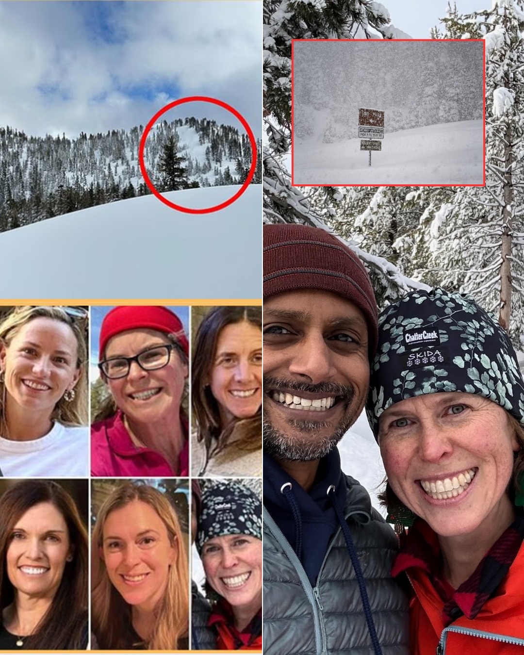 Unspoken grief: Haunting images released from the scene of the avalanche that buried eight mothers