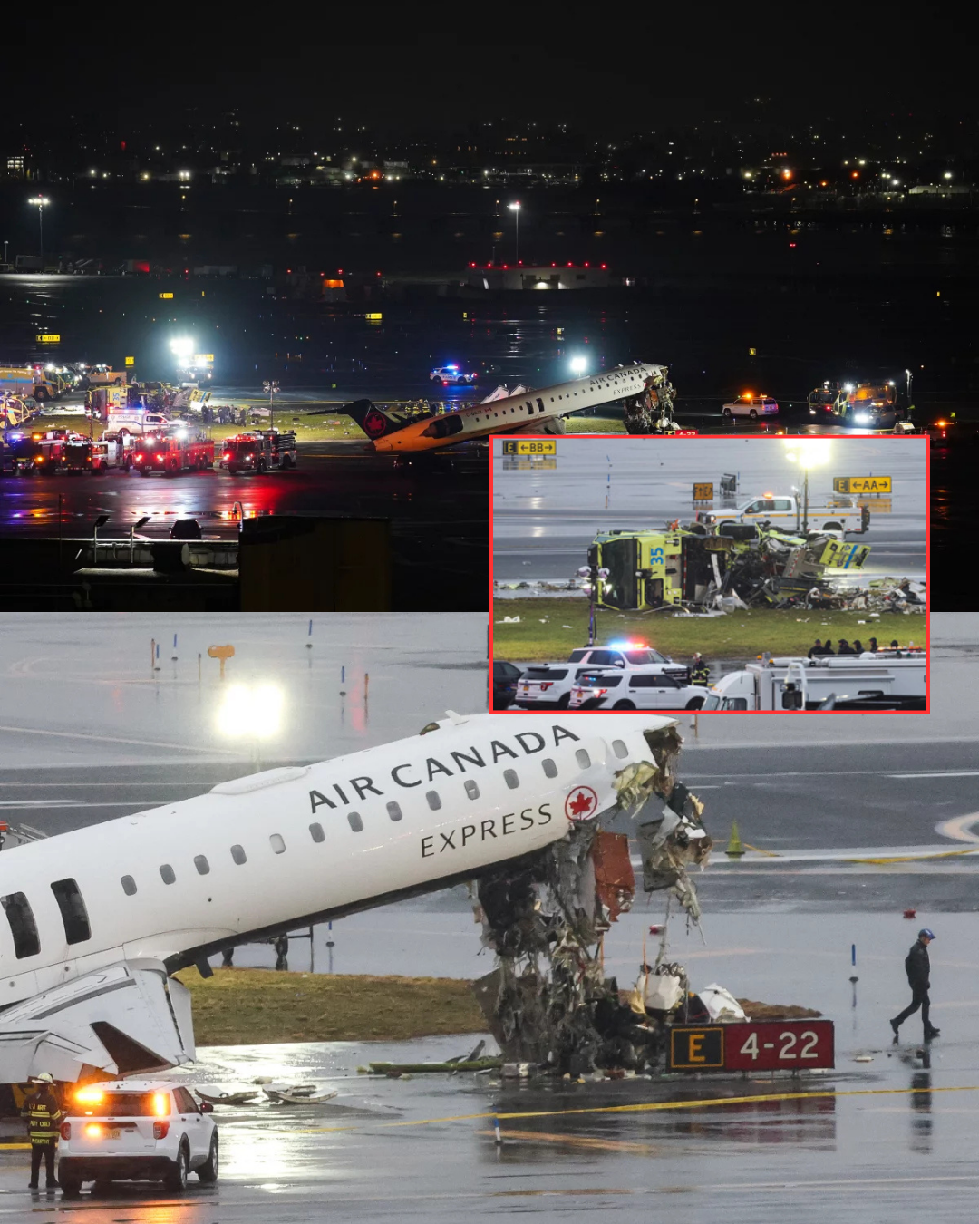 T3rrifying Seconds: A plane crashed into a fire truck at LaGuardia Airport — and within just 10 seconds, everything was destroyed
