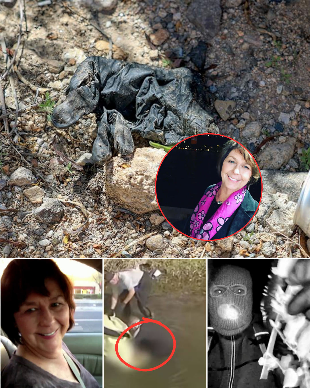 CHILLING FIND: R3mains discovered a few miles from Nancy’s residence have prompted police to reveal a frightening new detail